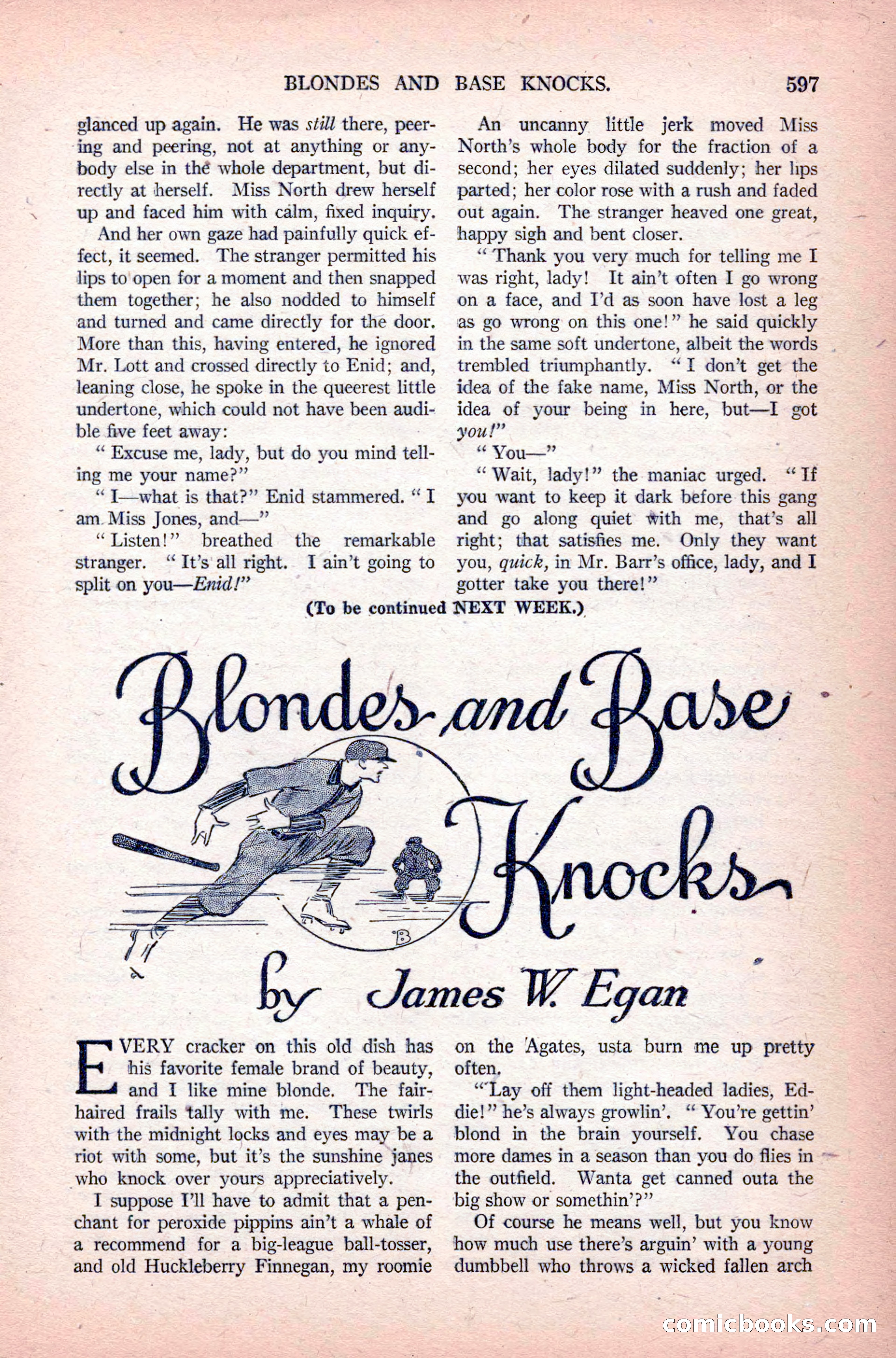 Argosy All-Story Weekly, June 11, 1921 — page 31 of 156