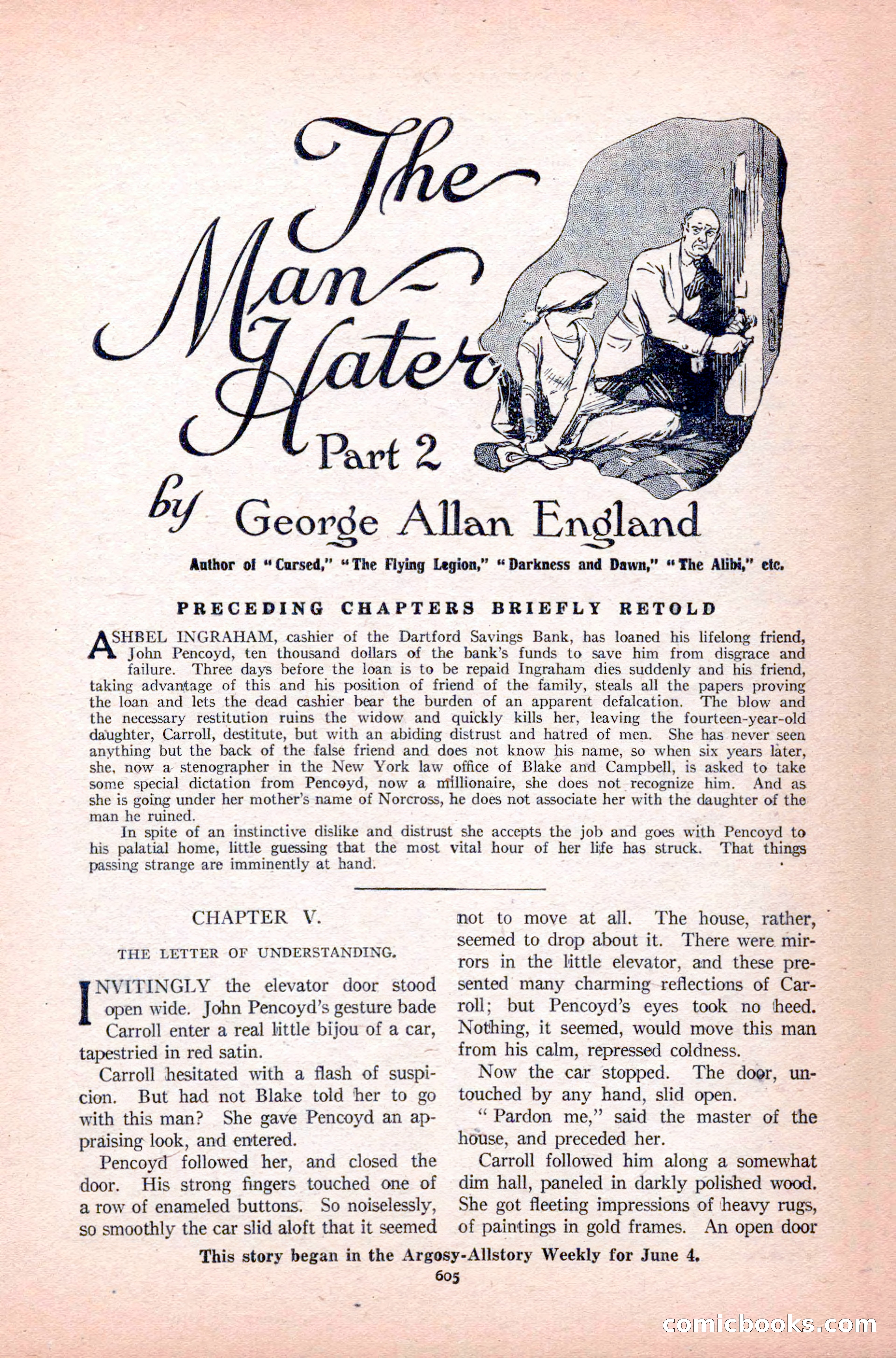 Argosy All-Story Weekly, June 11, 1921 — page 39 of 156