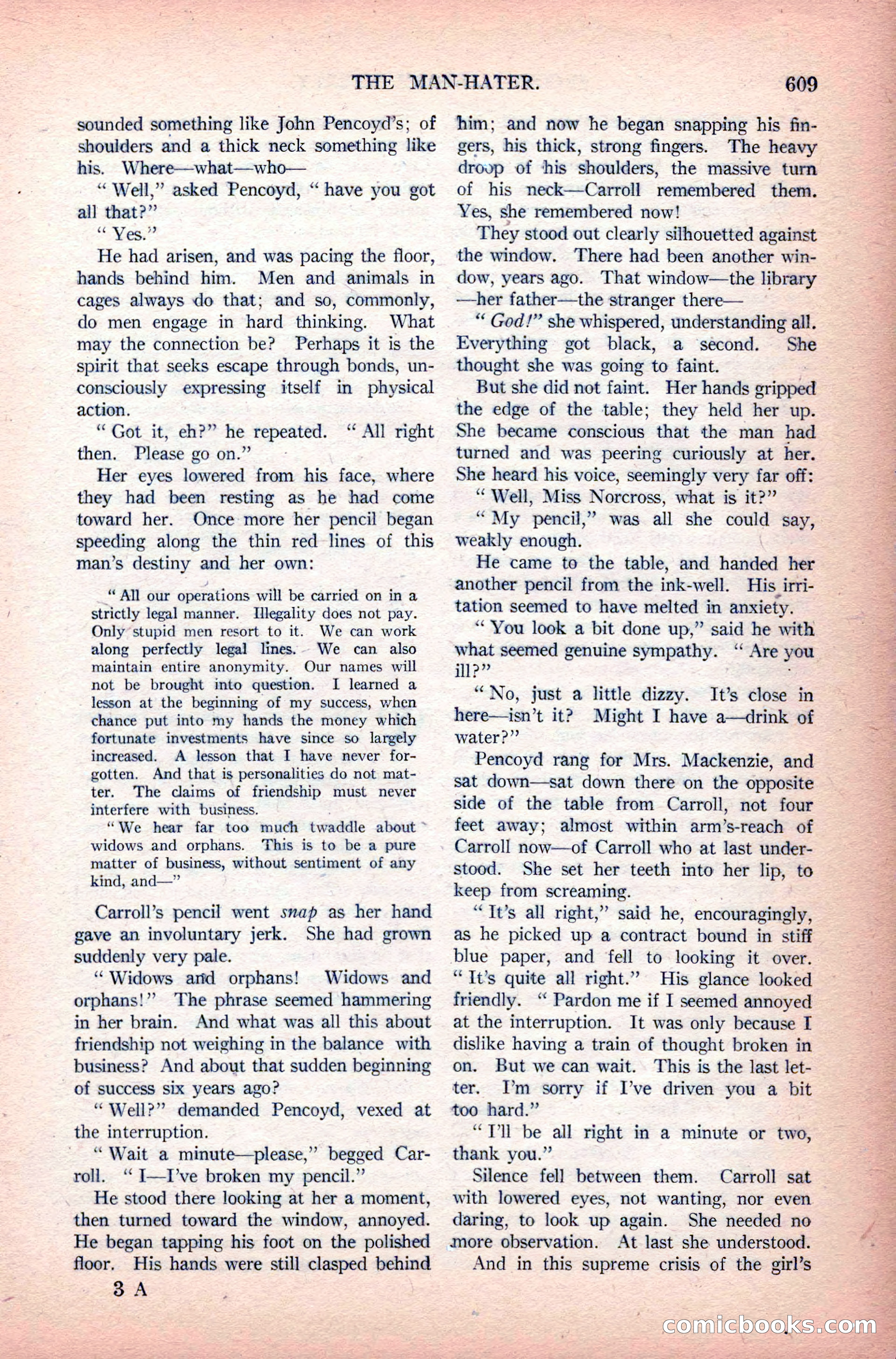 Argosy All-Story Weekly, June 11, 1921 — page 43 of 156