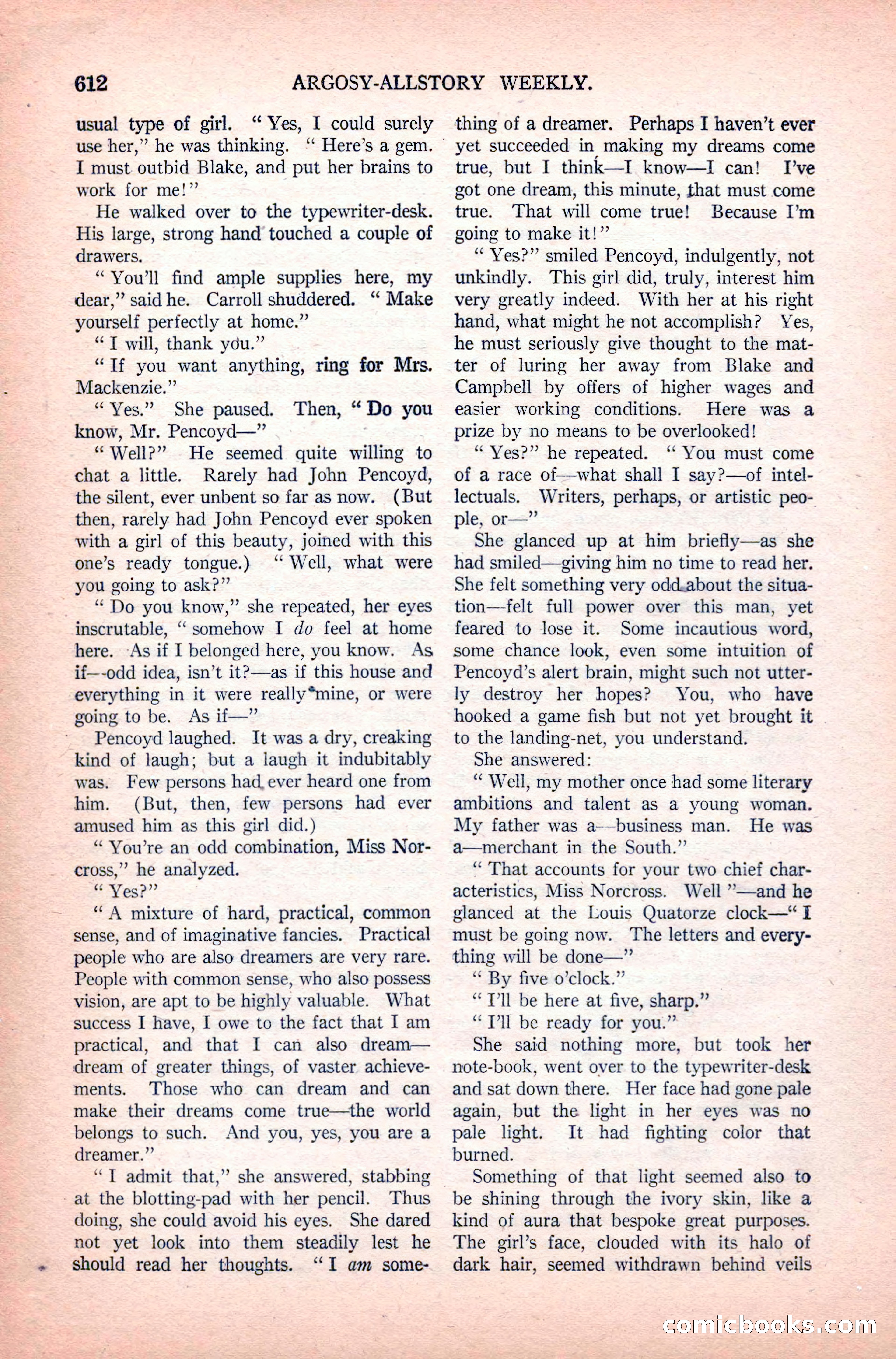 Argosy All-Story Weekly, June 11, 1921 — page 46 of 156