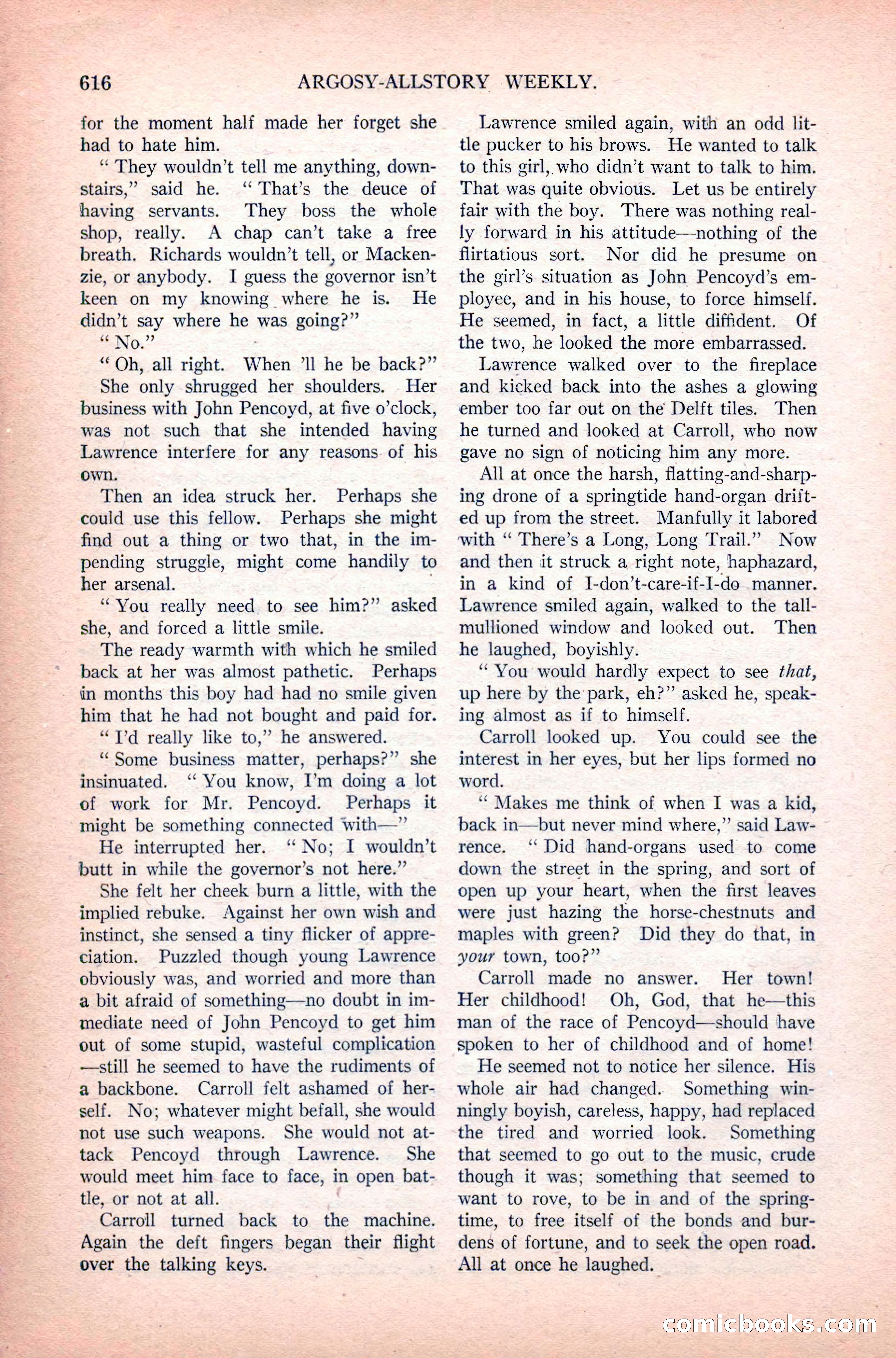 Argosy All-Story Weekly, June 11, 1921 — page 50 of 156