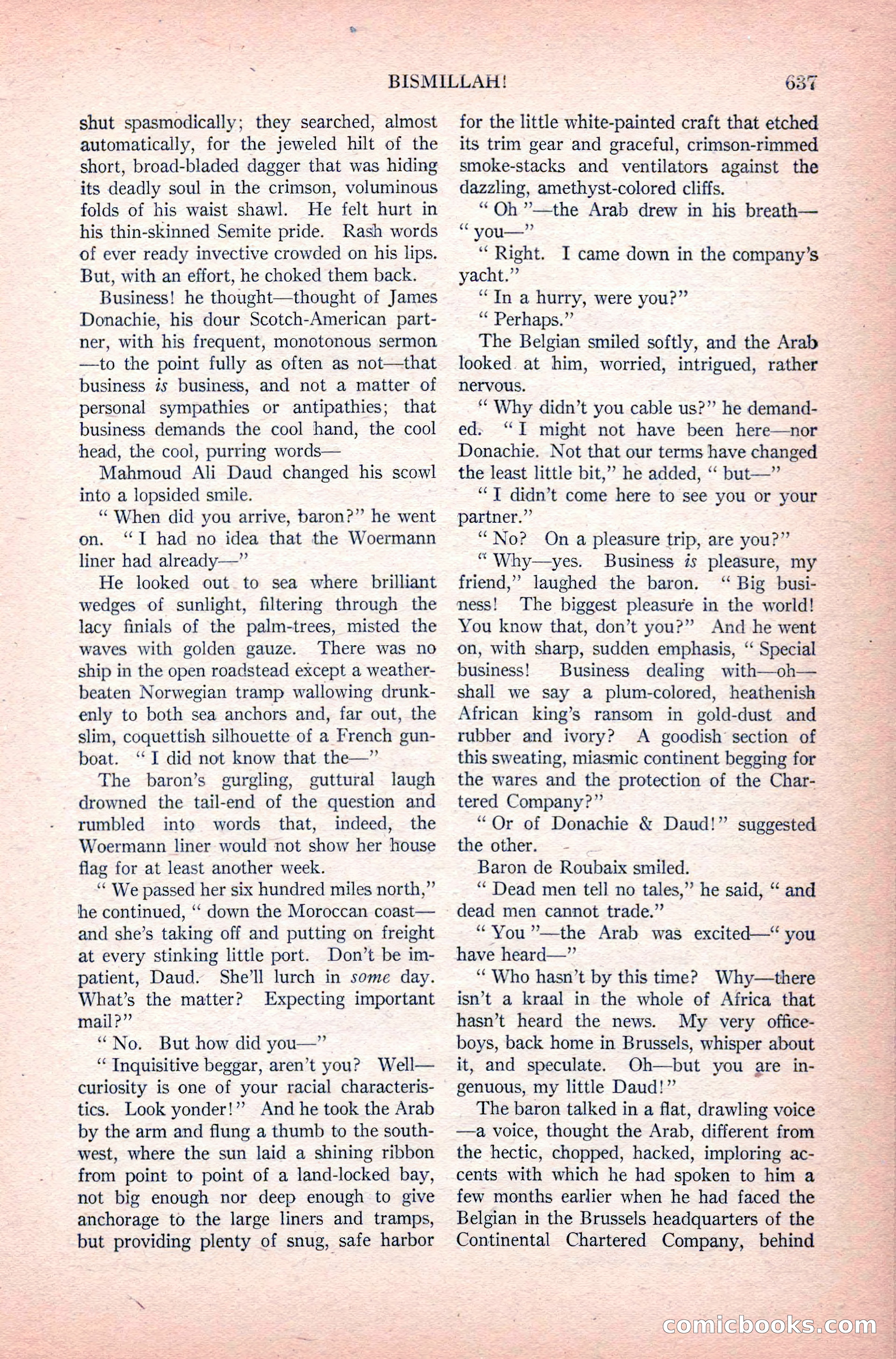 Argosy All-Story Weekly, June 11, 1921 — page 71 of 156