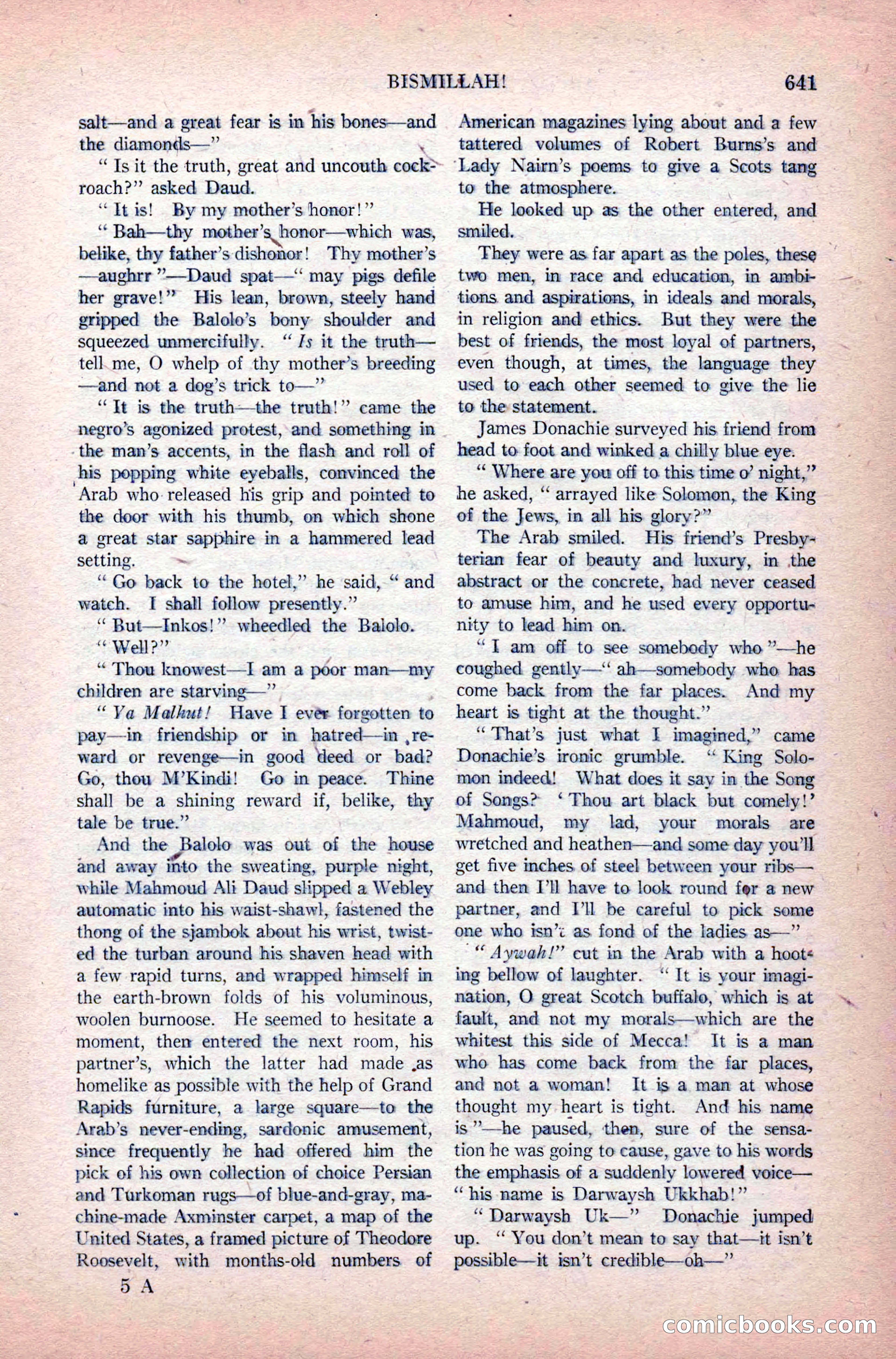 Argosy All-Story Weekly, June 11, 1921 — page 75 of 156