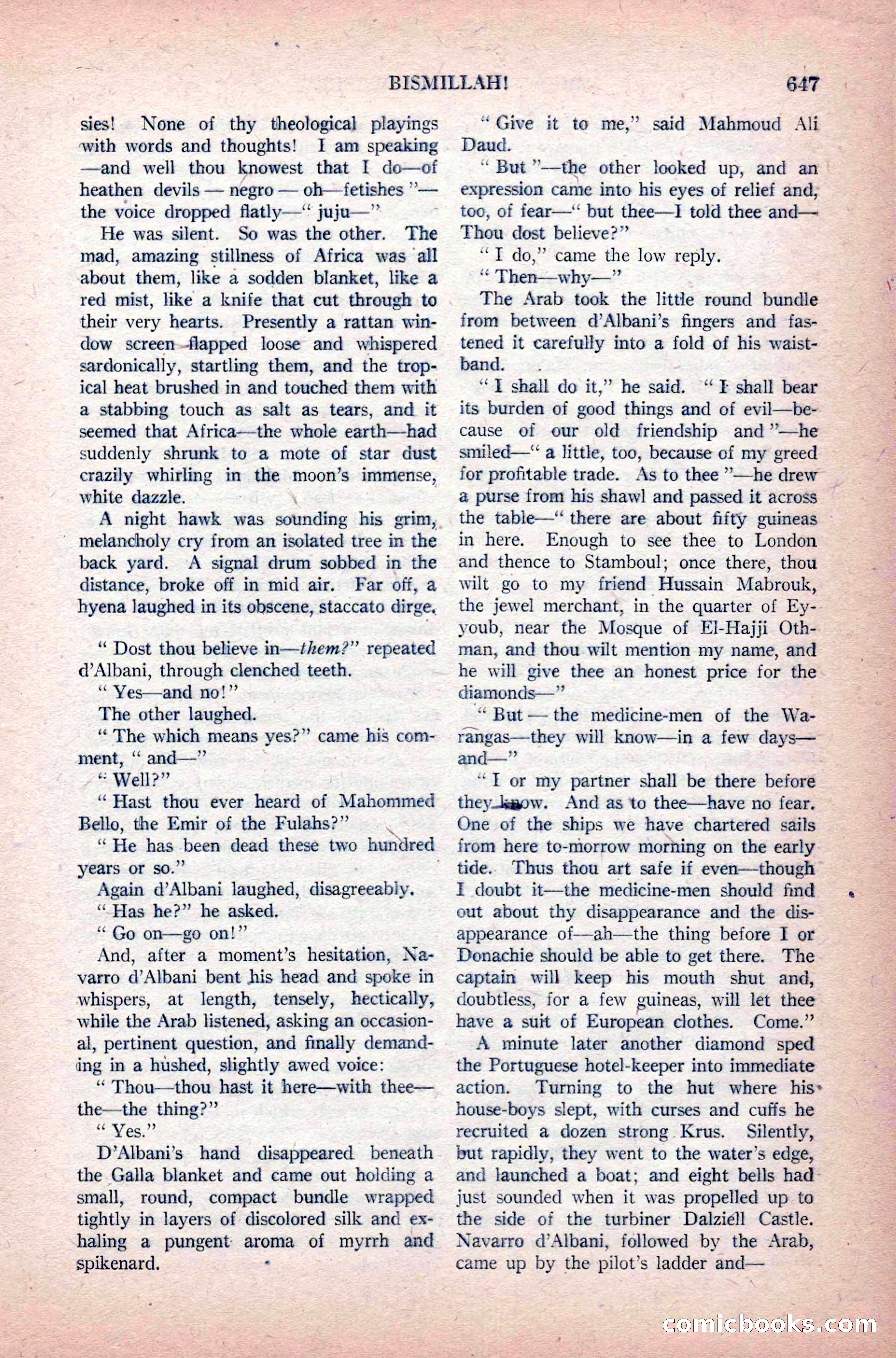 Argosy All-Story Weekly, June 11, 1921 — page 81 of 156
