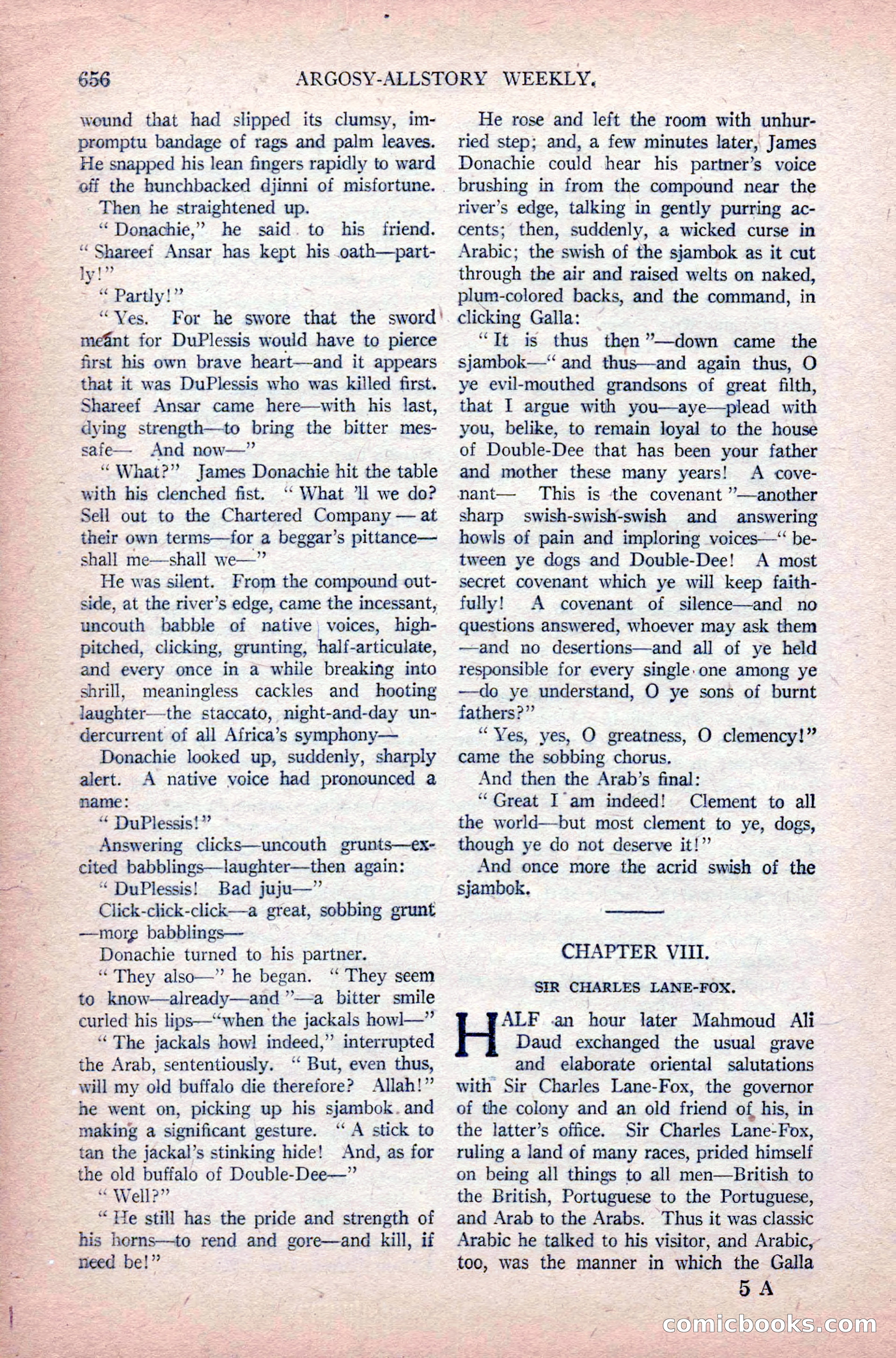 Argosy All-Story Weekly, June 11, 1921 — page 90 of 156