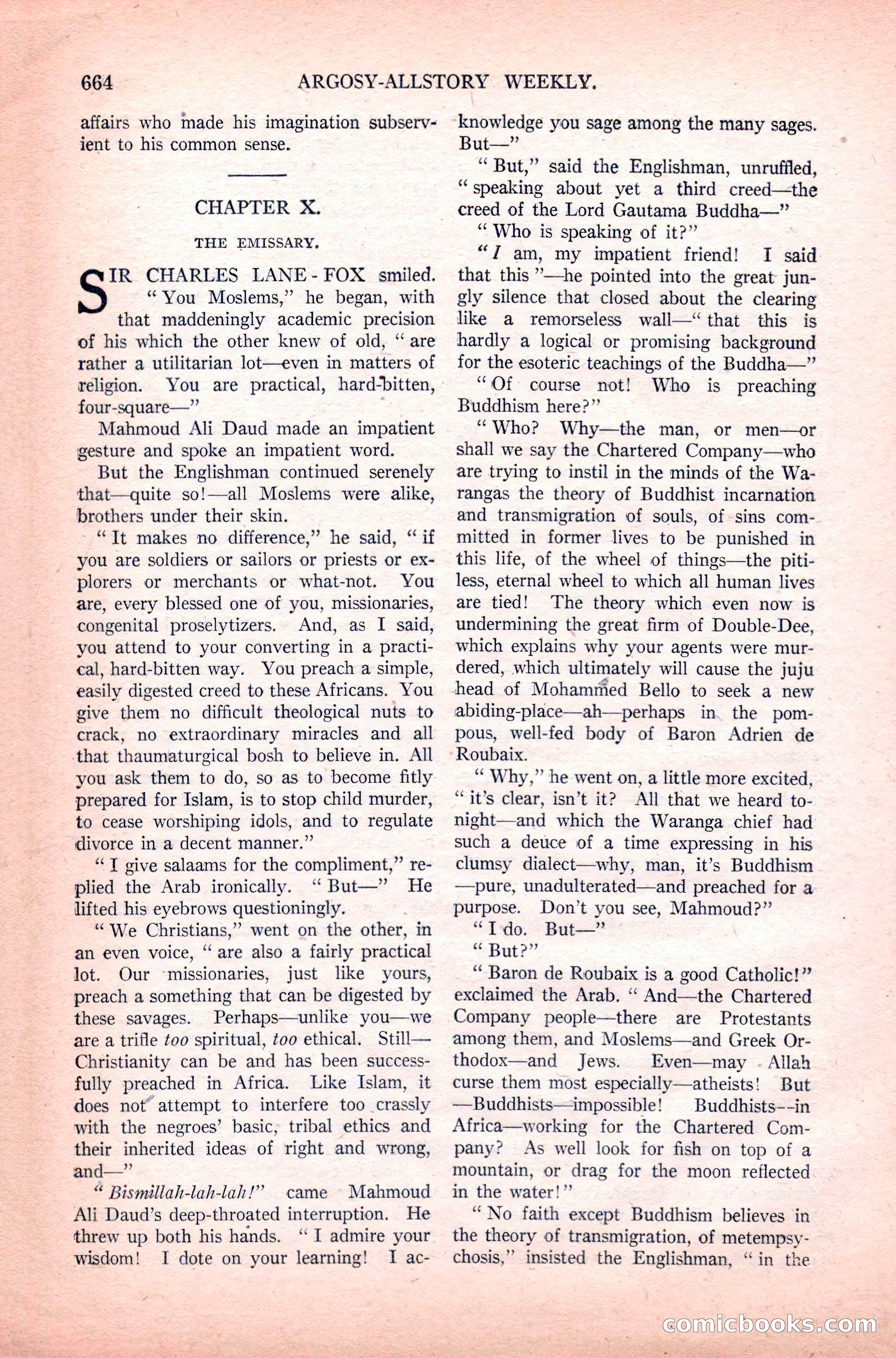 Argosy All-Story Weekly, June 11, 1921 — page 98 of 156
