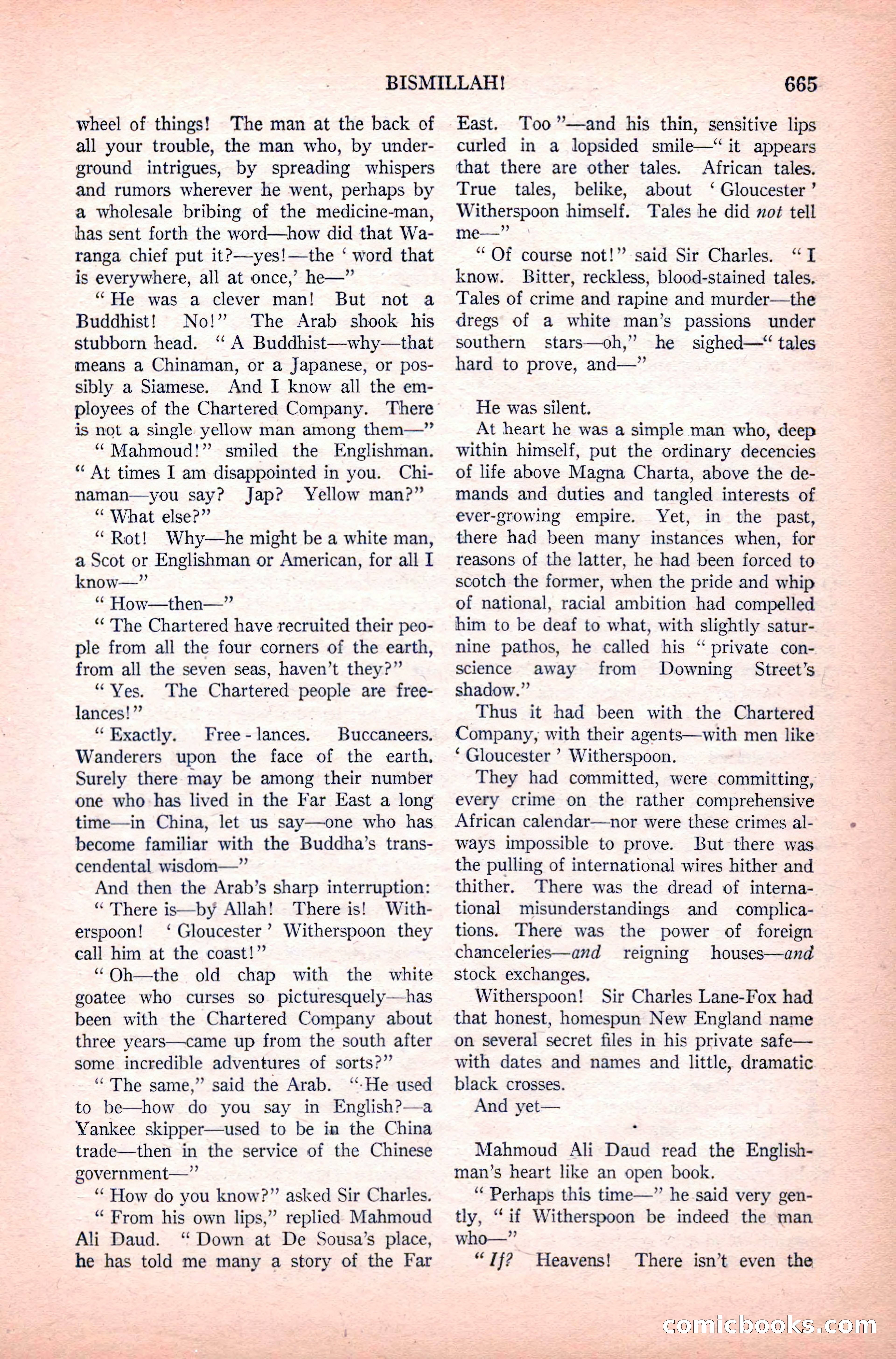 Argosy All-Story Weekly, June 11, 1921 — page 99 of 156