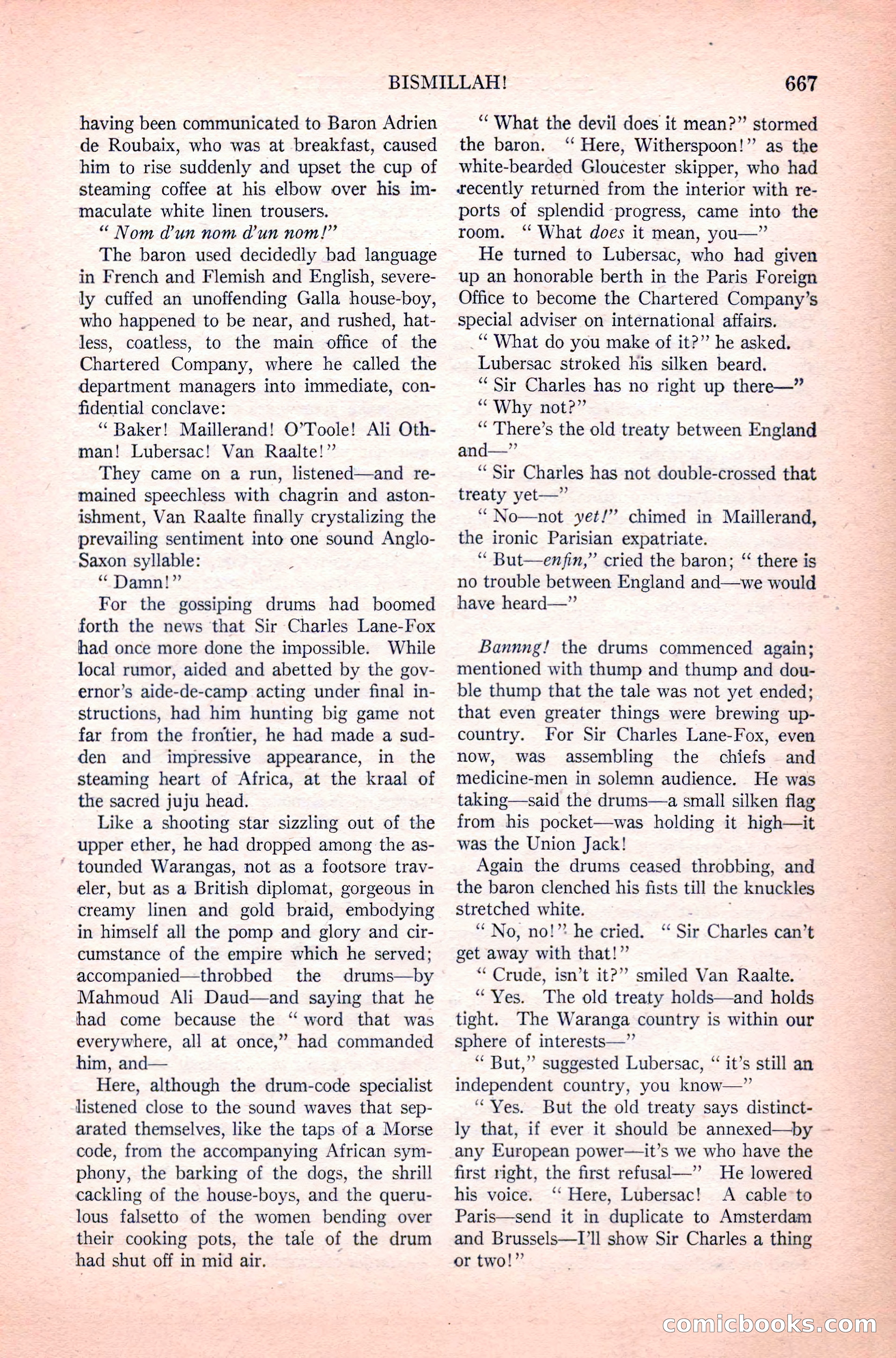 Argosy All-Story Weekly, June 11, 1921 — page 101 of 156