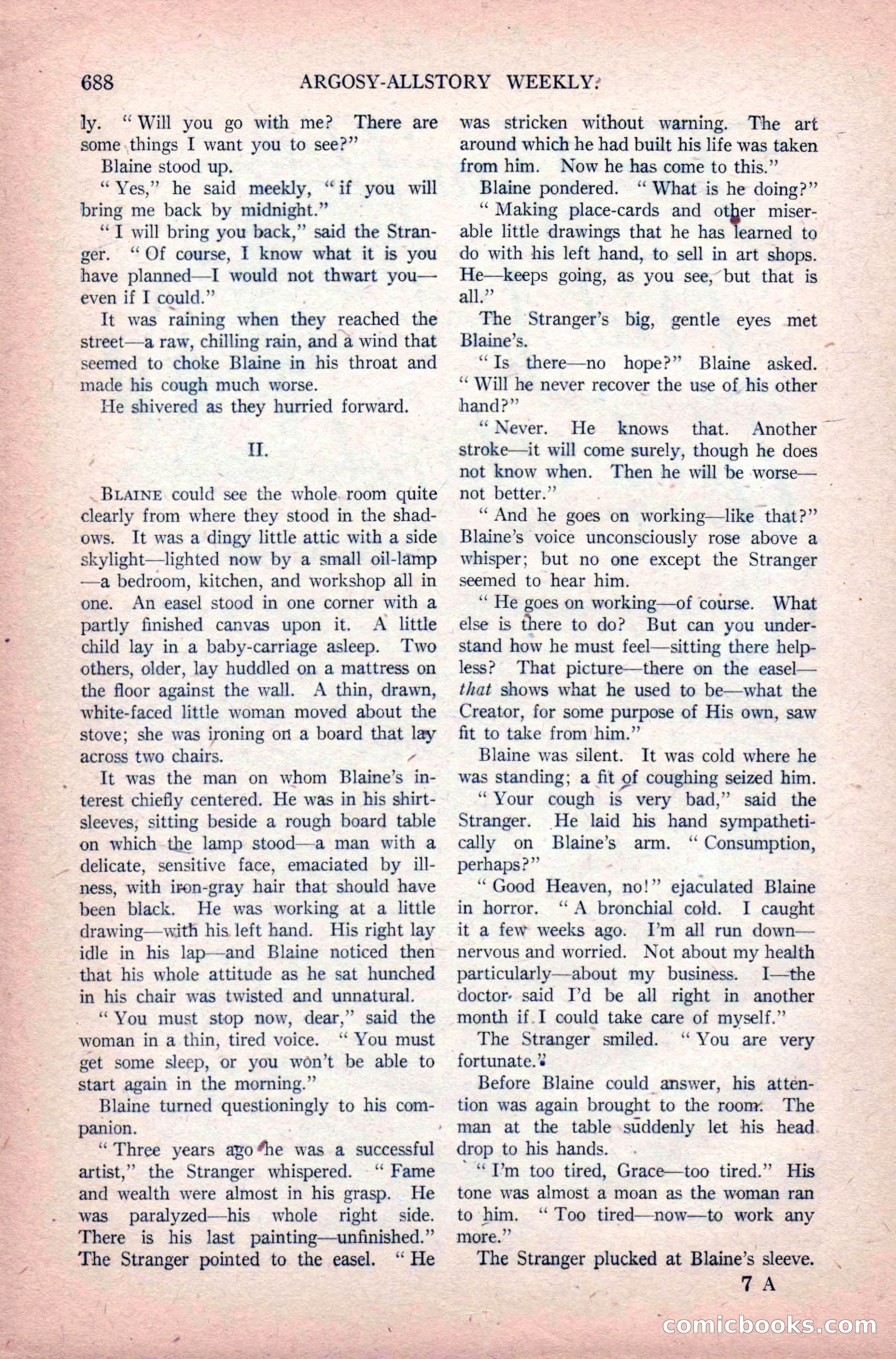 Argosy All-Story Weekly, June 11, 1921 — page 122 of 156