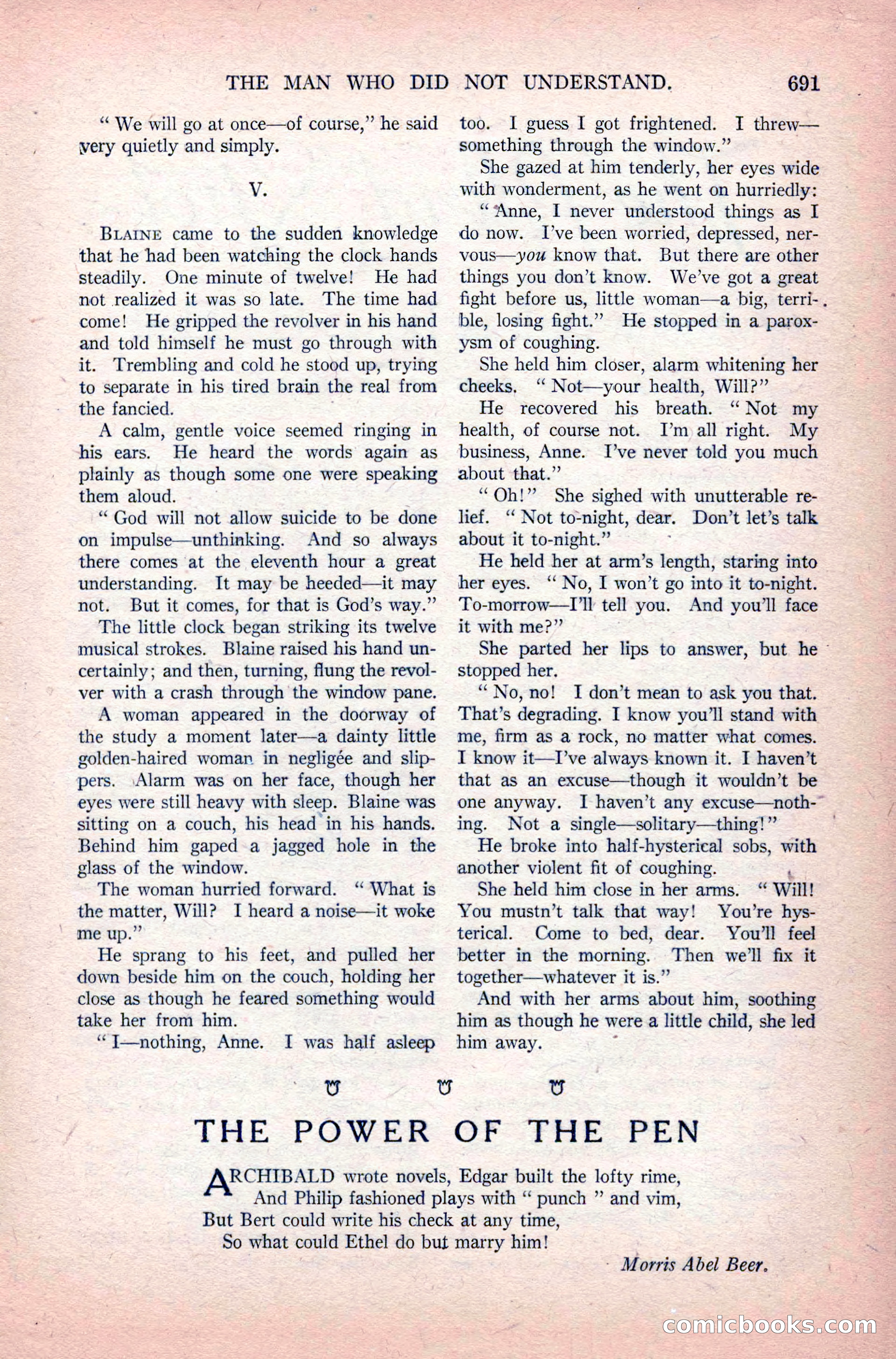 Argosy All-Story Weekly, June 11, 1921 — page 125 of 156