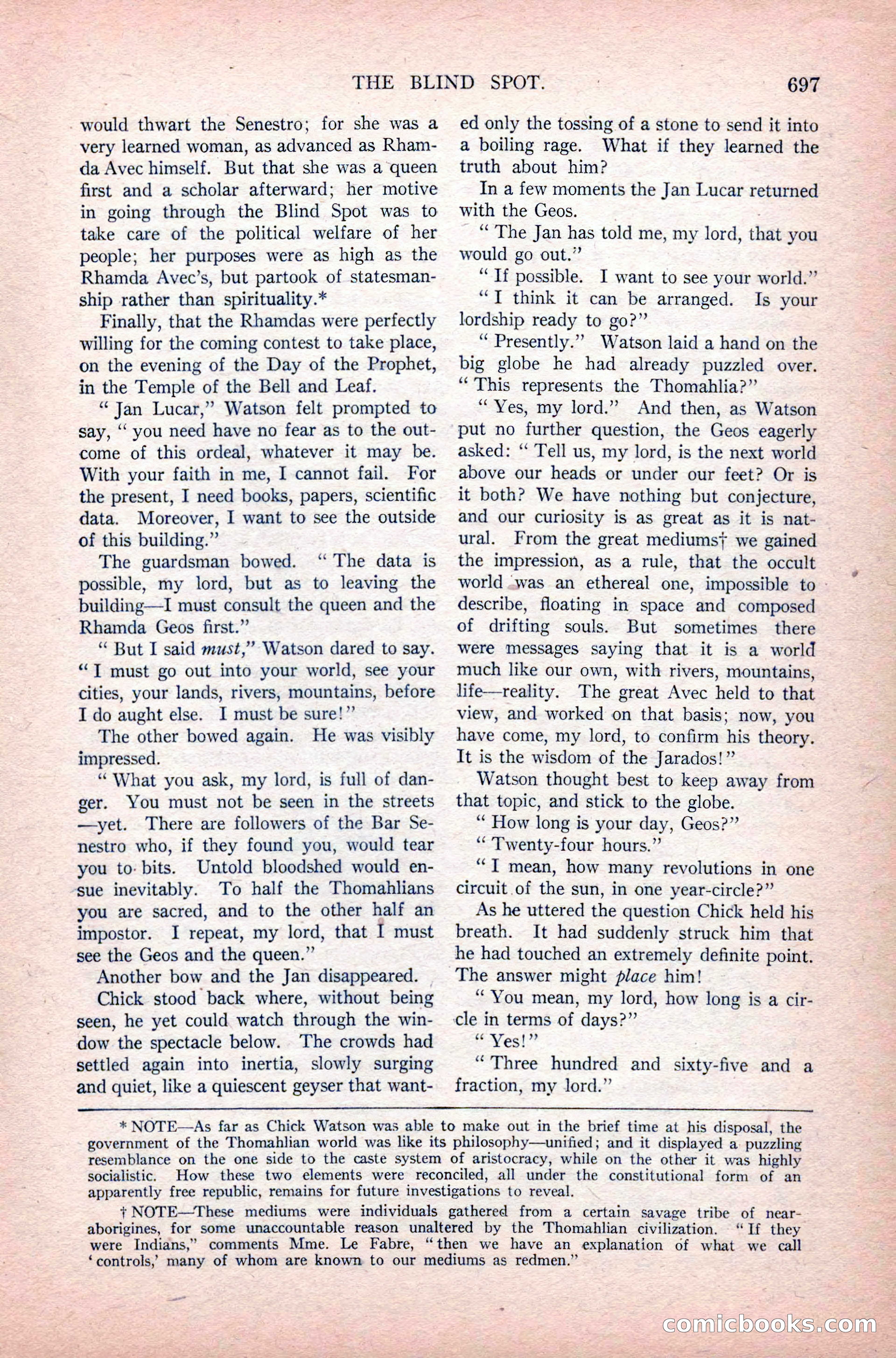 Argosy All-Story Weekly, June 11, 1921 — page 131 of 156