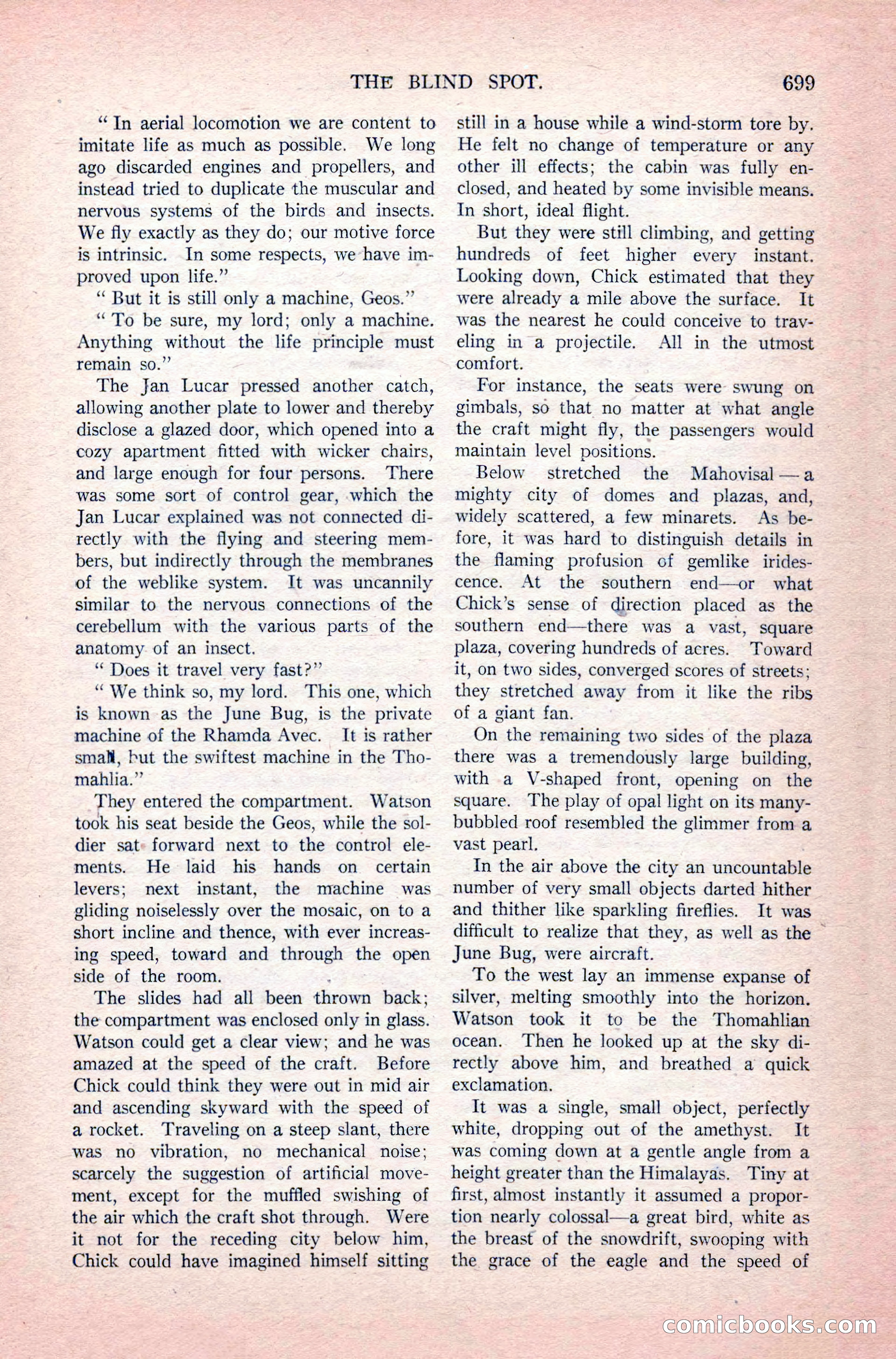 Argosy All-Story Weekly, June 11, 1921 — page 133 of 156
