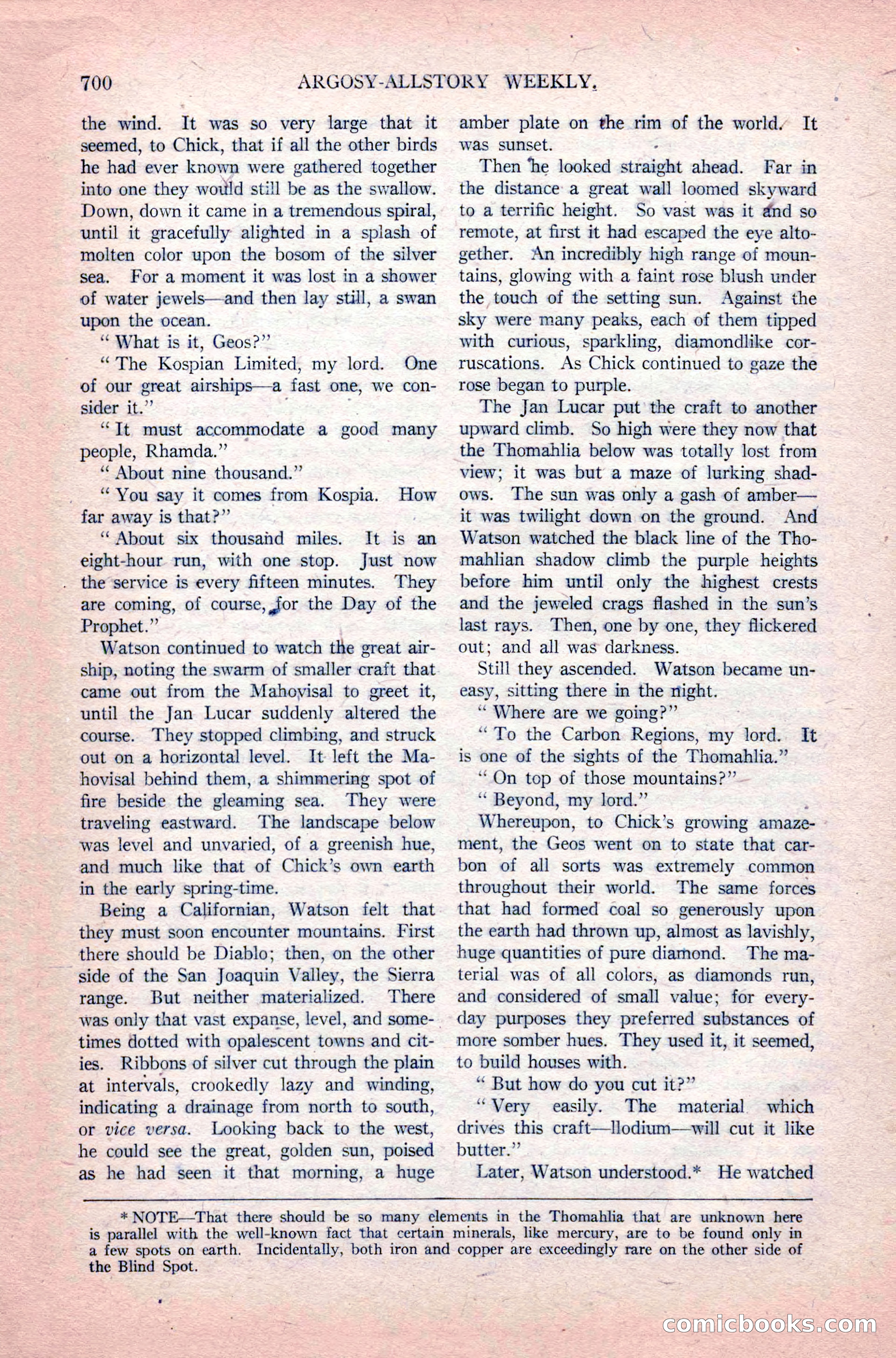 Argosy All-Story Weekly, June 11, 1921 — page 134 of 156
