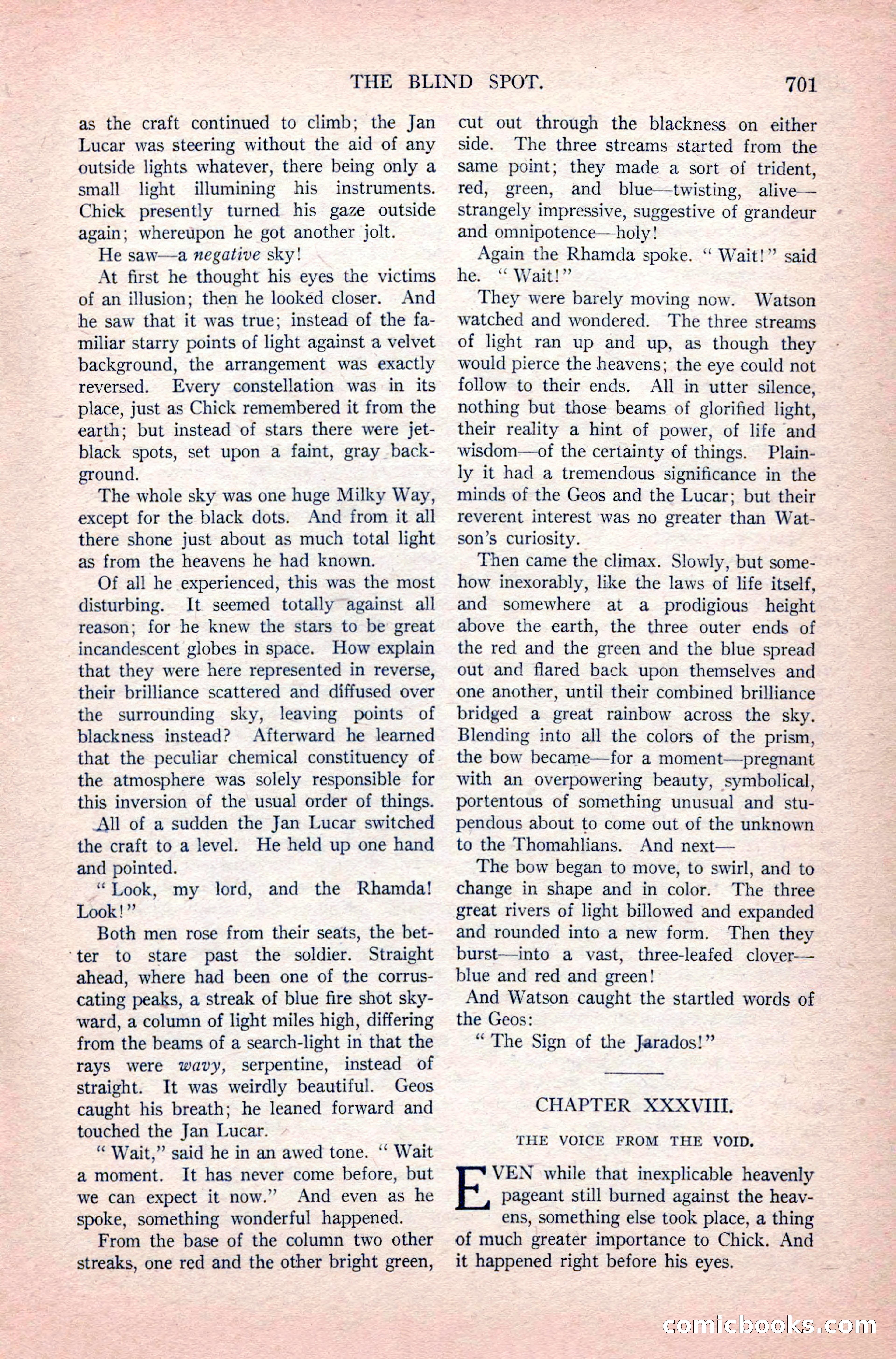 Argosy All-Story Weekly, June 11, 1921 — page 135 of 156