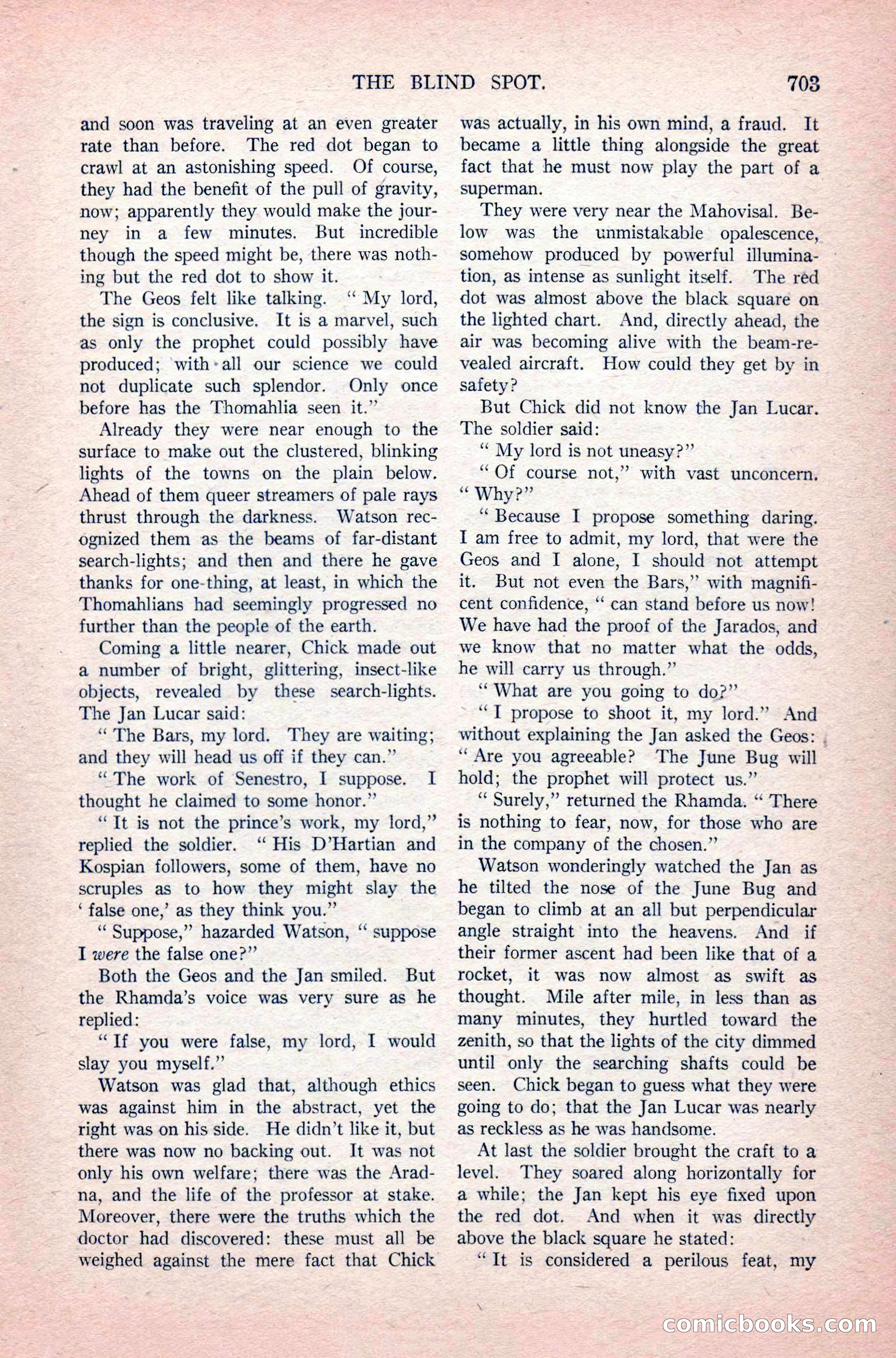 Argosy All-Story Weekly, June 11, 1921 — page 137 of 156