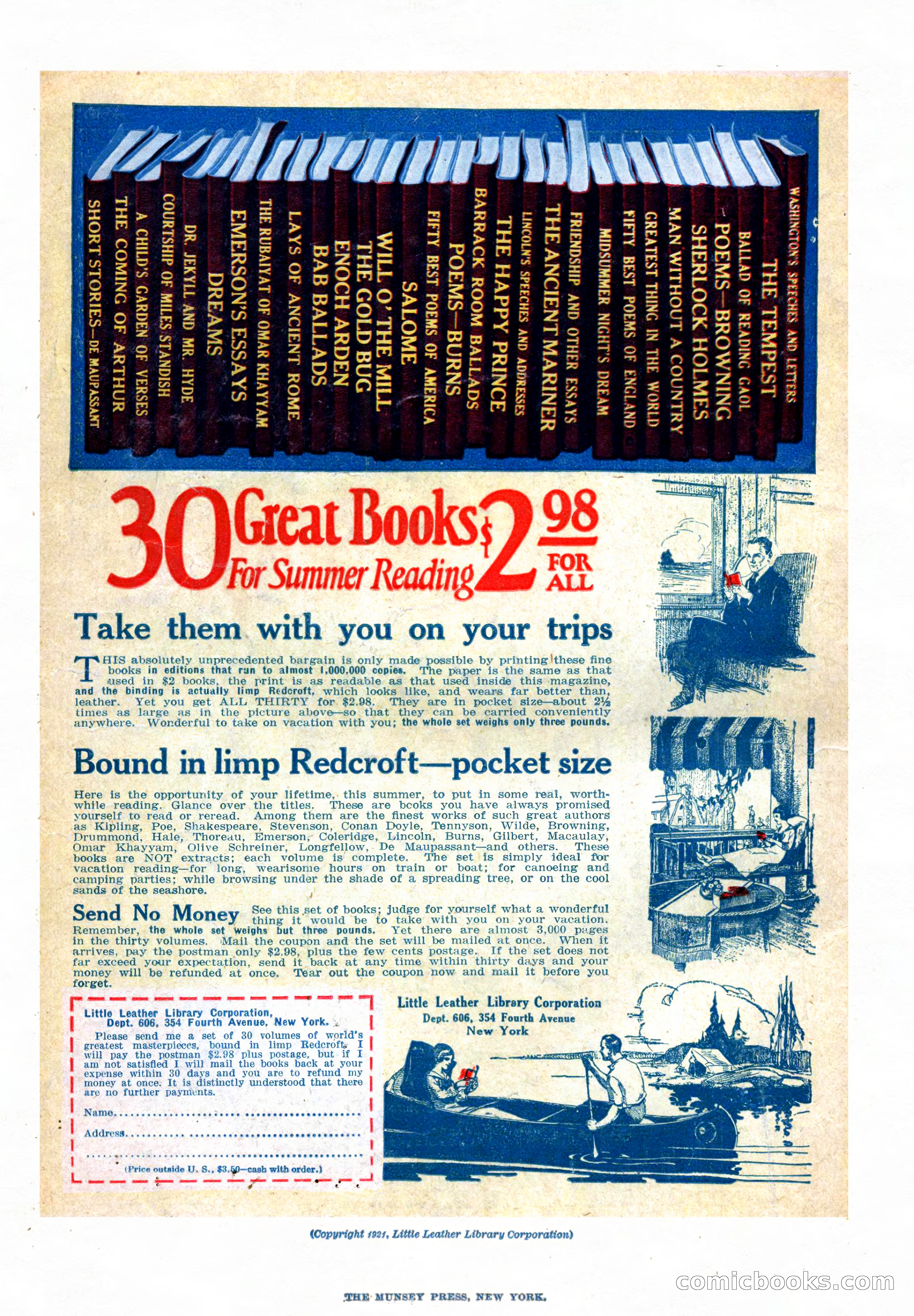 Argosy All-Story Weekly, June 11, 1921 — page 156 of 156