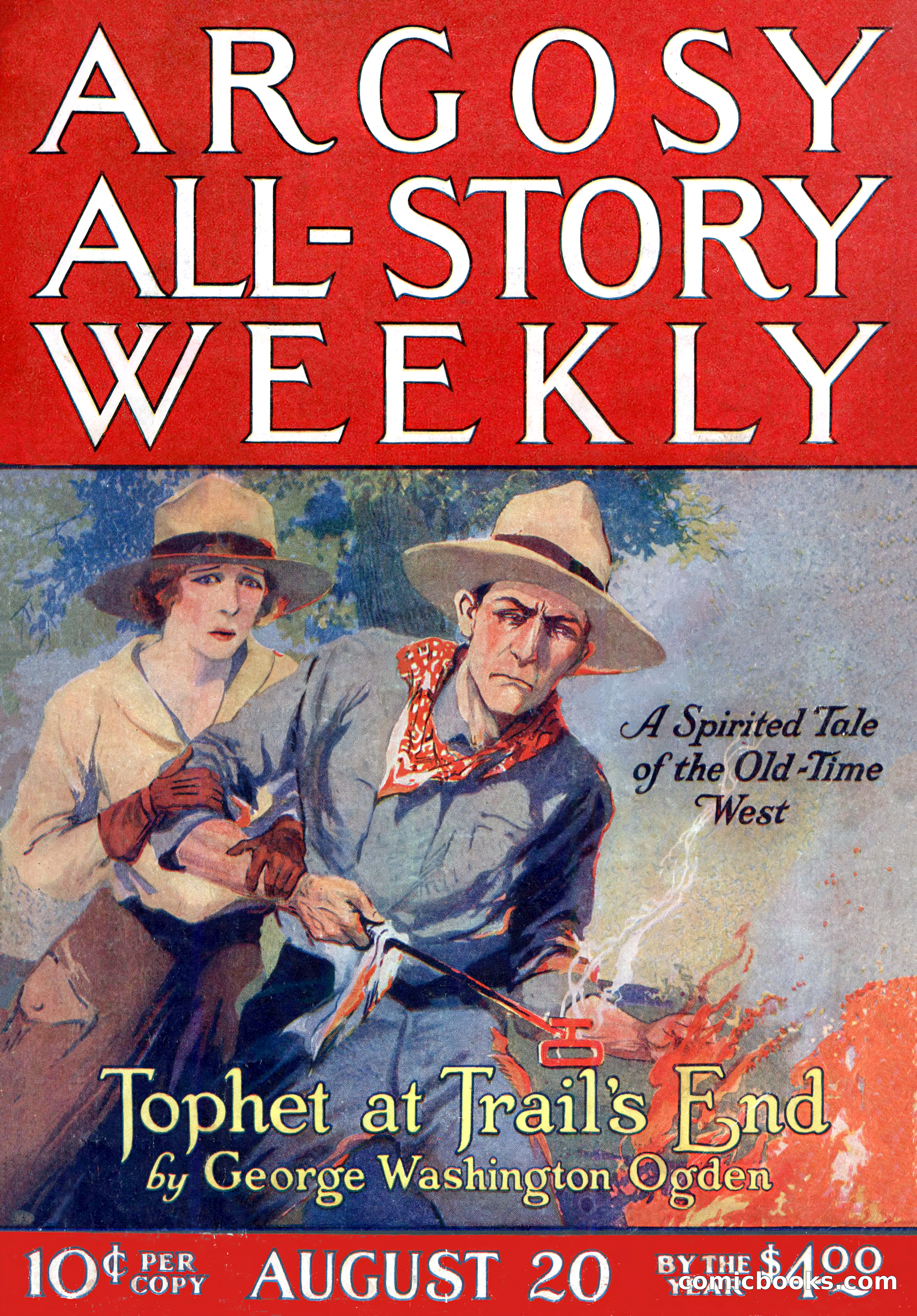 Argosy All-Story Weekly, August 20, 1921 — page 1 of 160