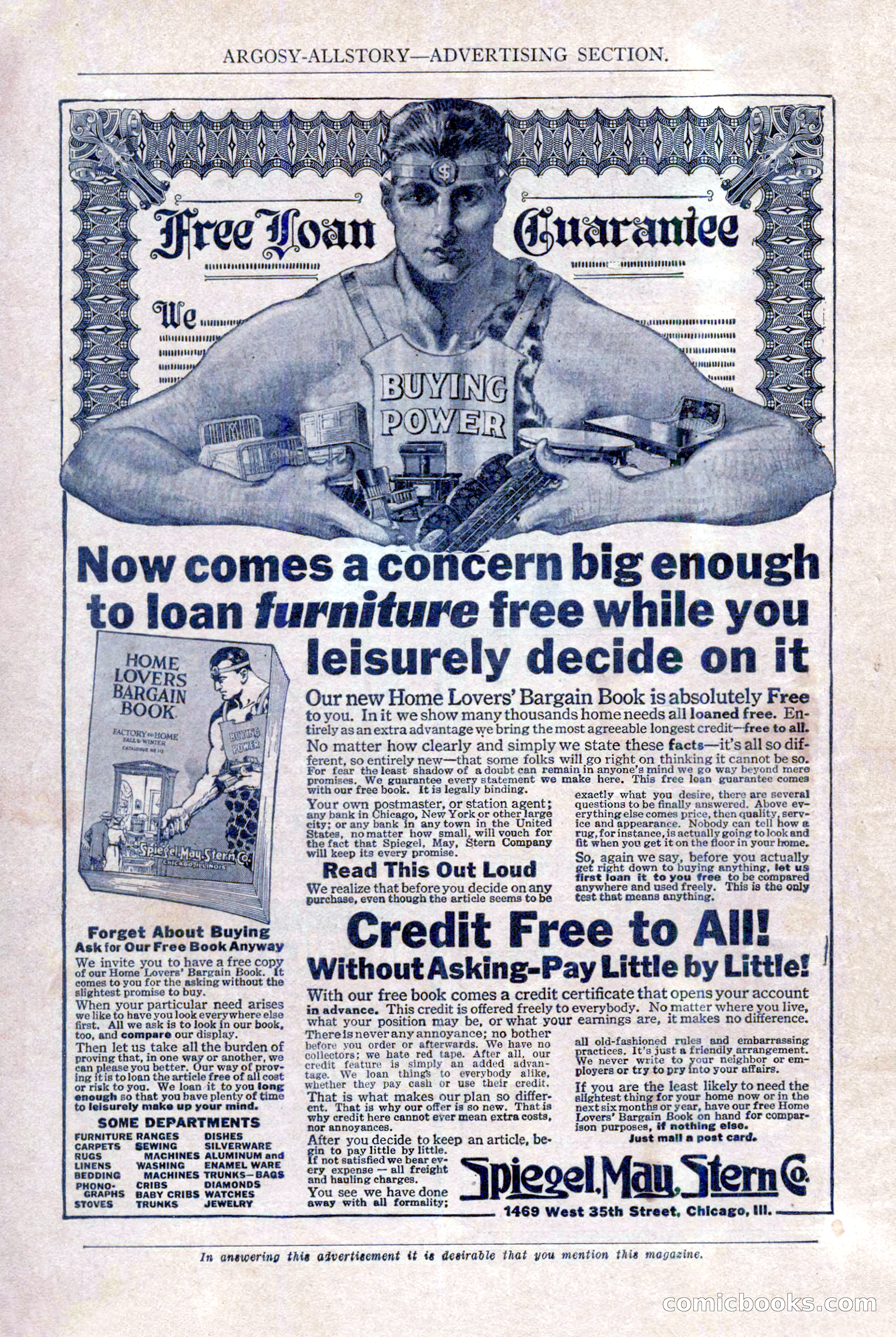 Argosy All-Story Weekly, August 20, 1921 — page 10 of 160