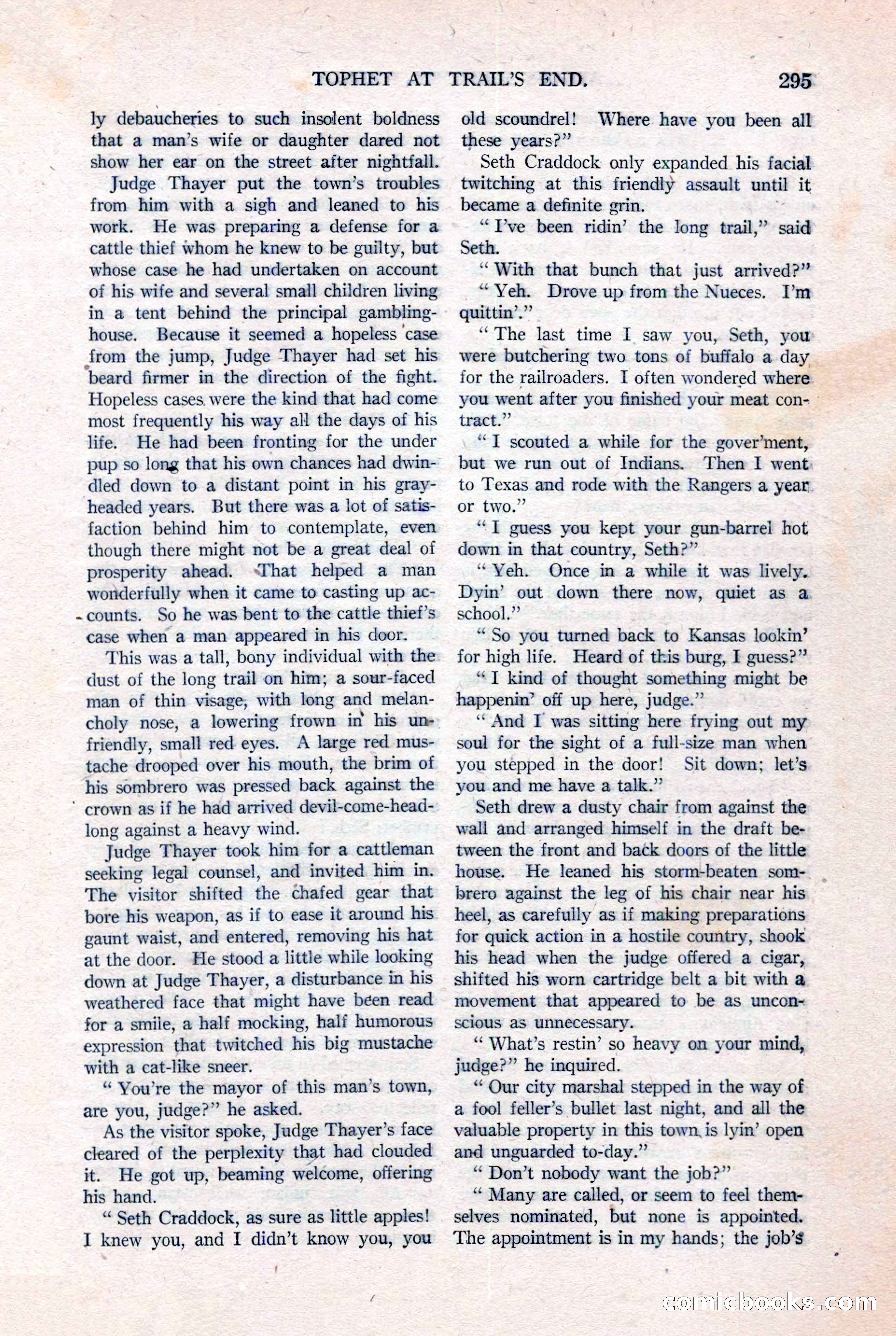 Argosy All-Story Weekly, August 20, 1921 — page 17 of 160