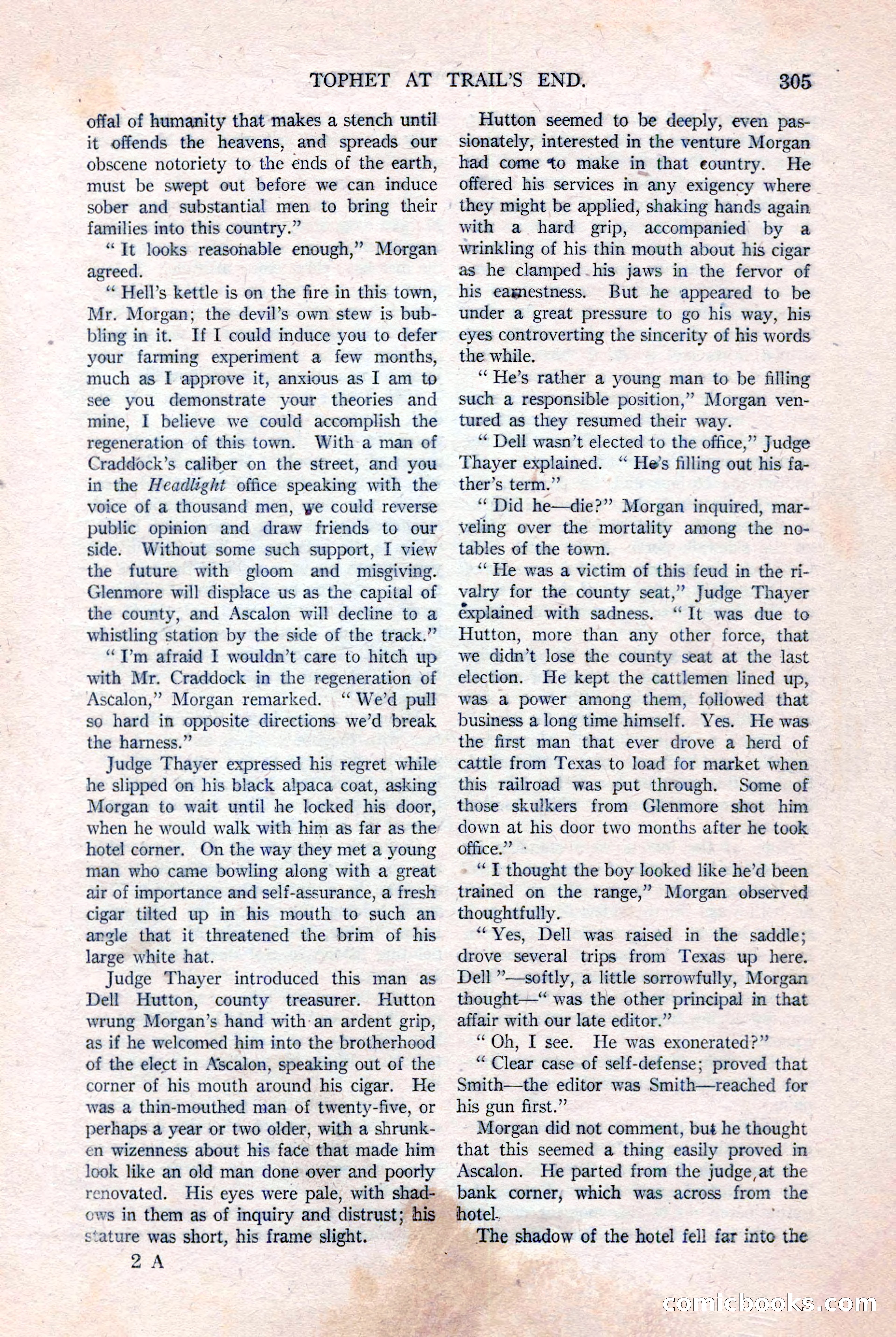 Argosy All-Story Weekly, August 20, 1921 — page 27 of 160