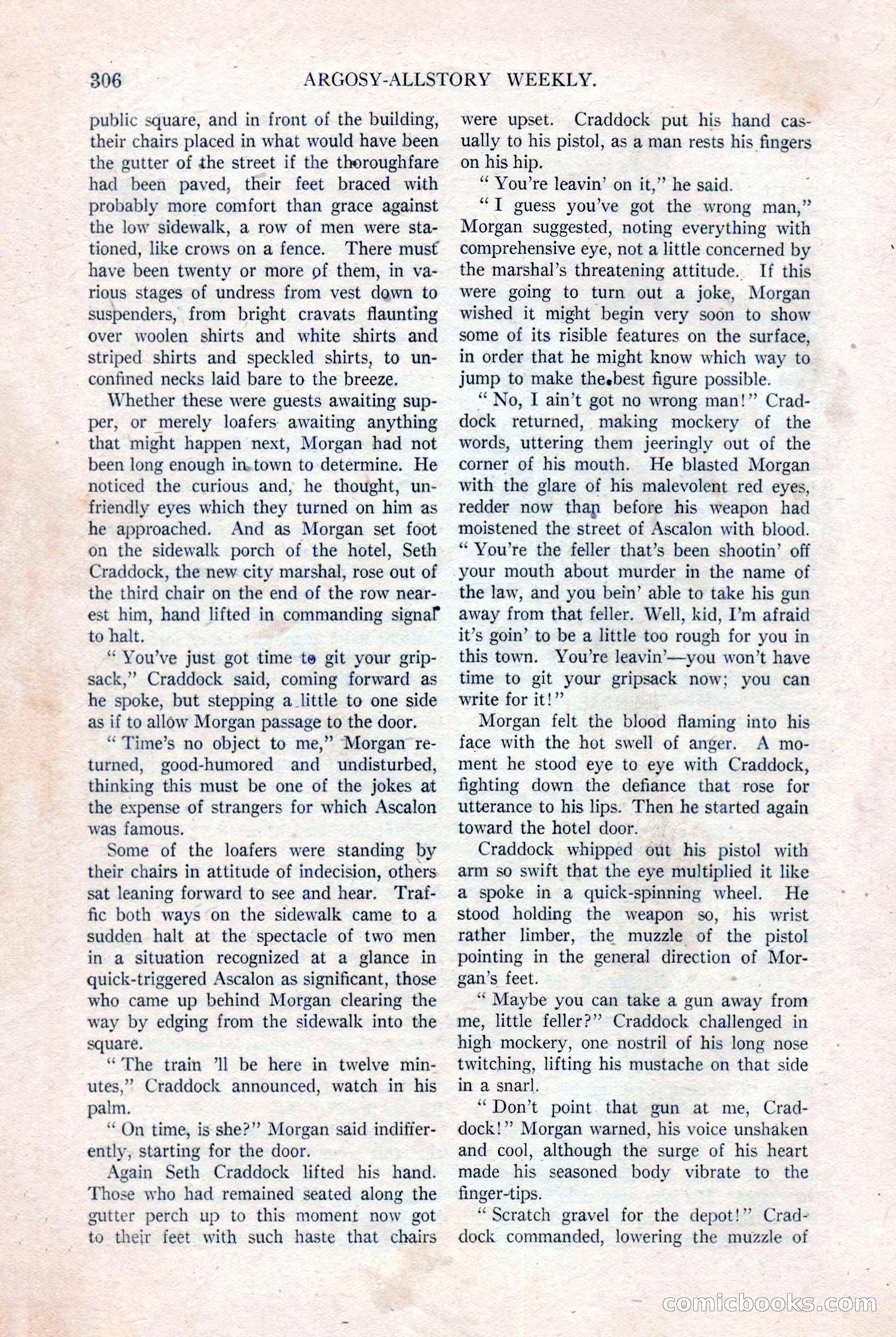Argosy All-Story Weekly, August 20, 1921 — page 28 of 160