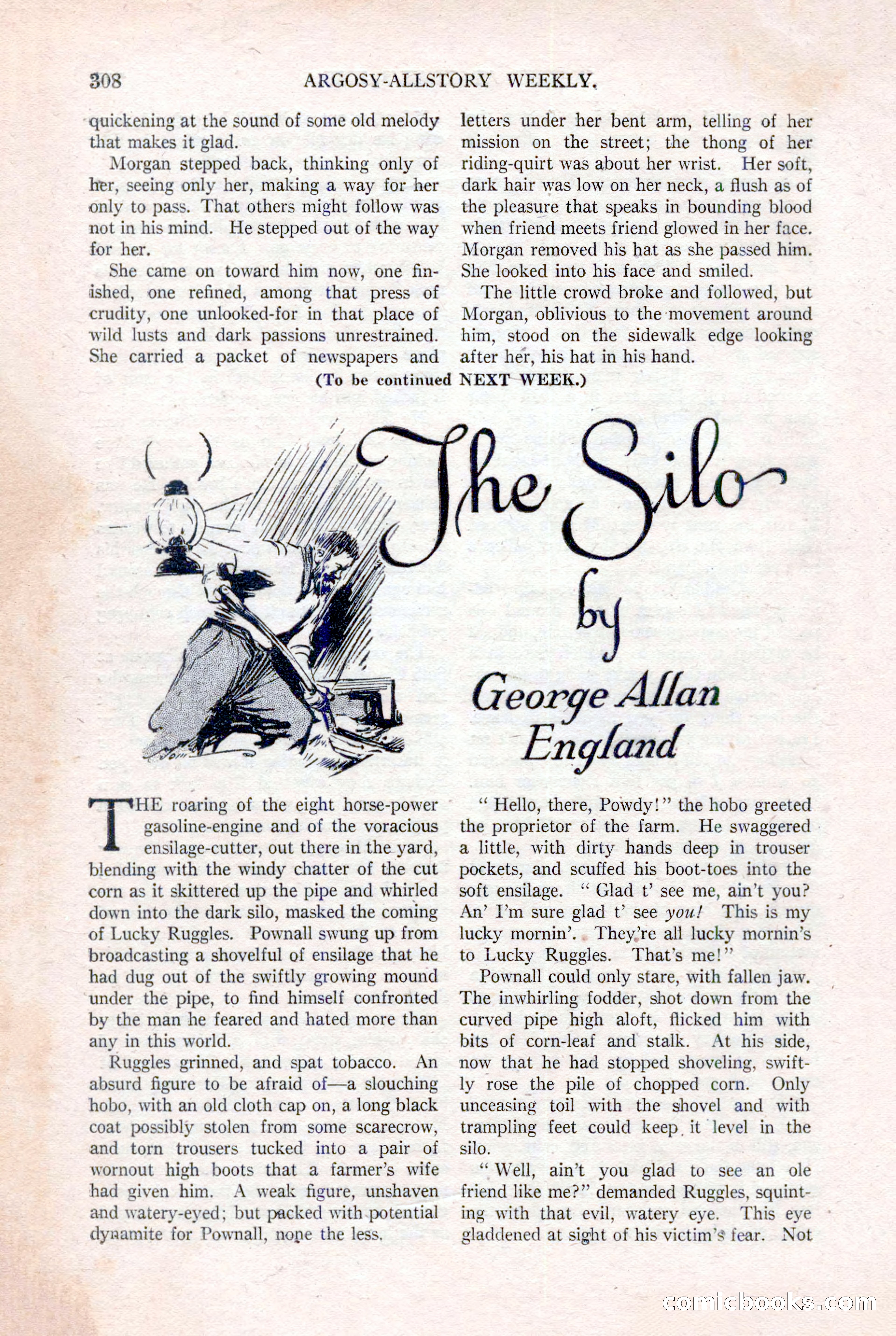 Argosy All-Story Weekly, August 20, 1921 — page 30 of 160