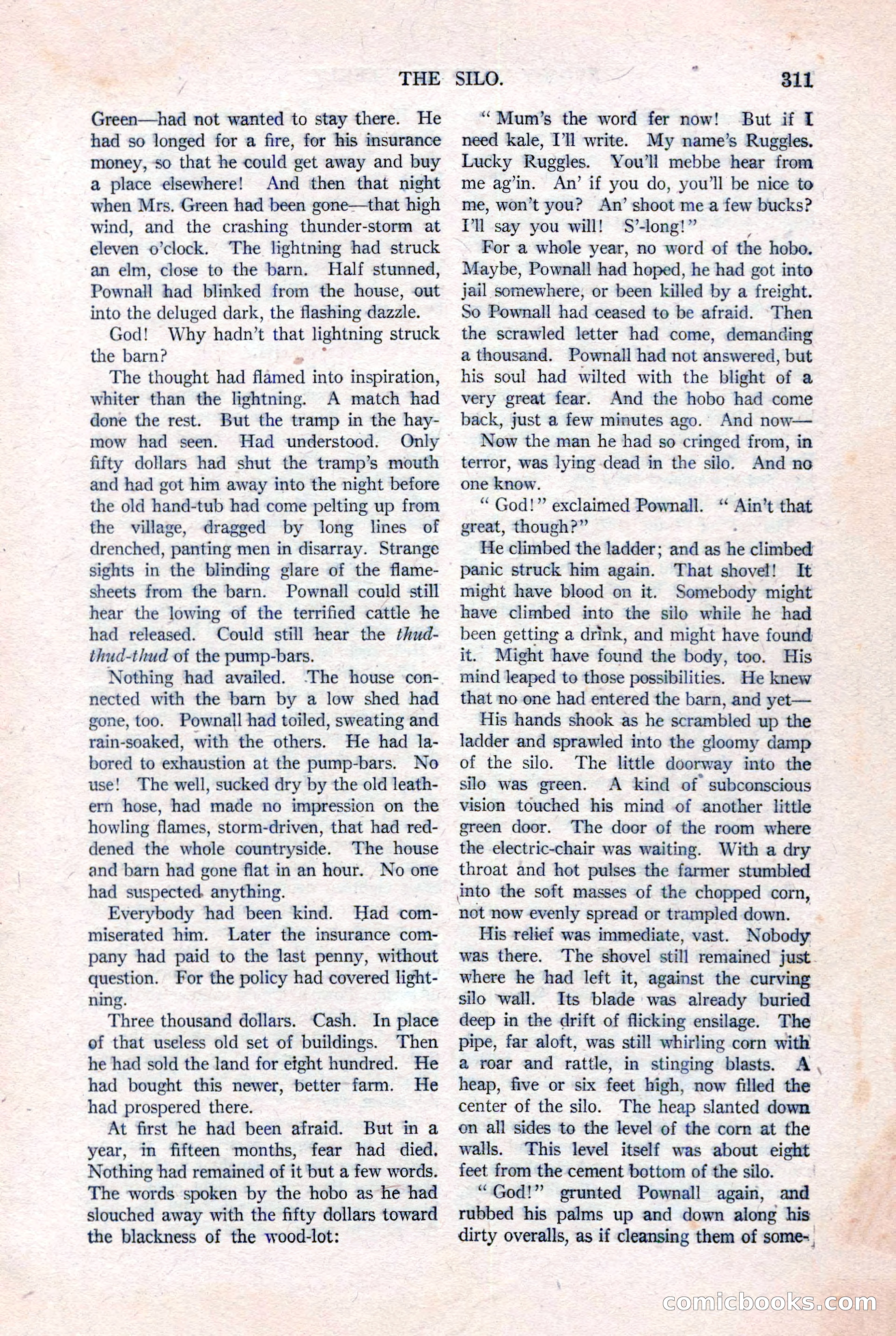 Argosy All-Story Weekly, August 20, 1921 — page 33 of 160