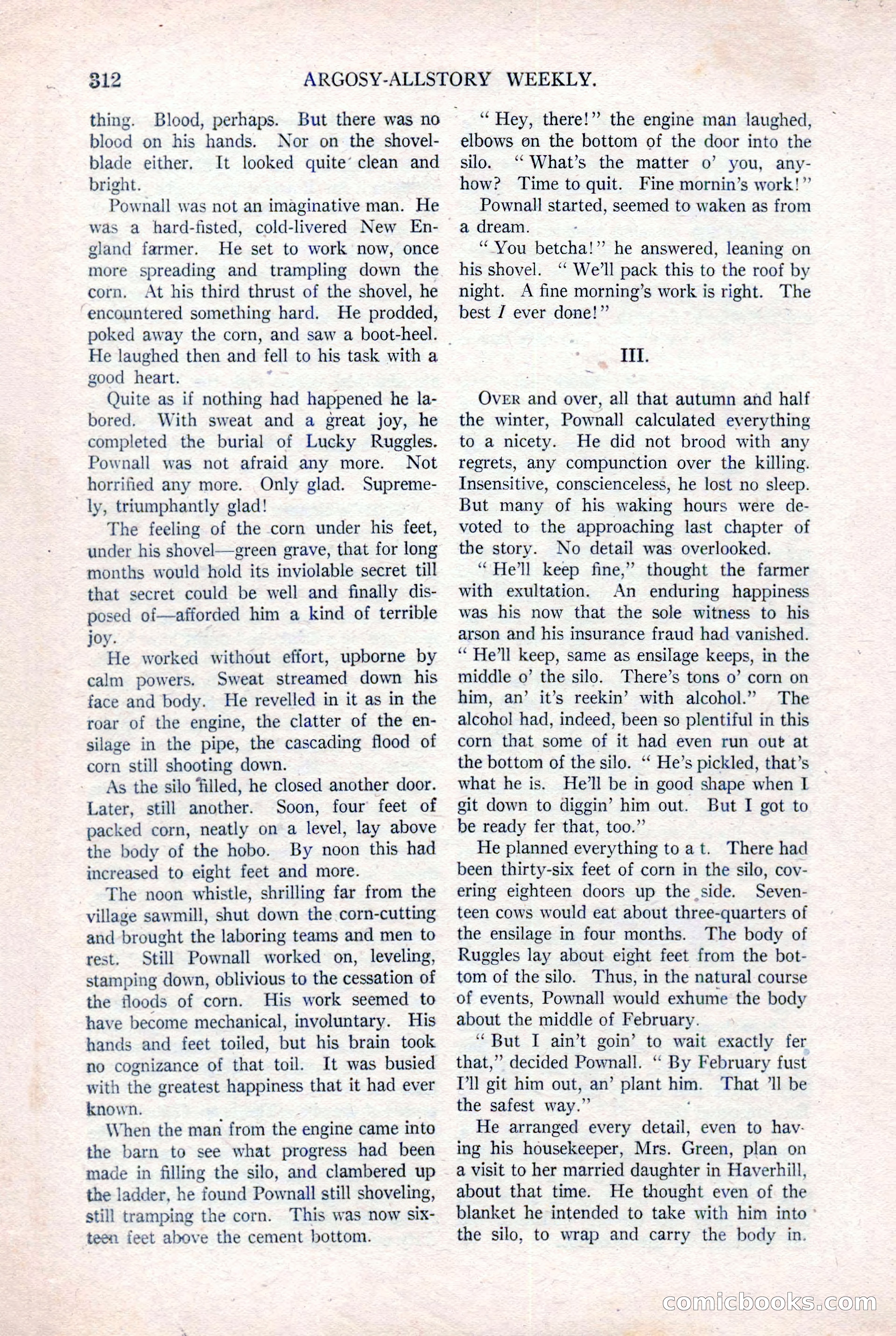 Argosy All-Story Weekly, August 20, 1921 — page 34 of 160