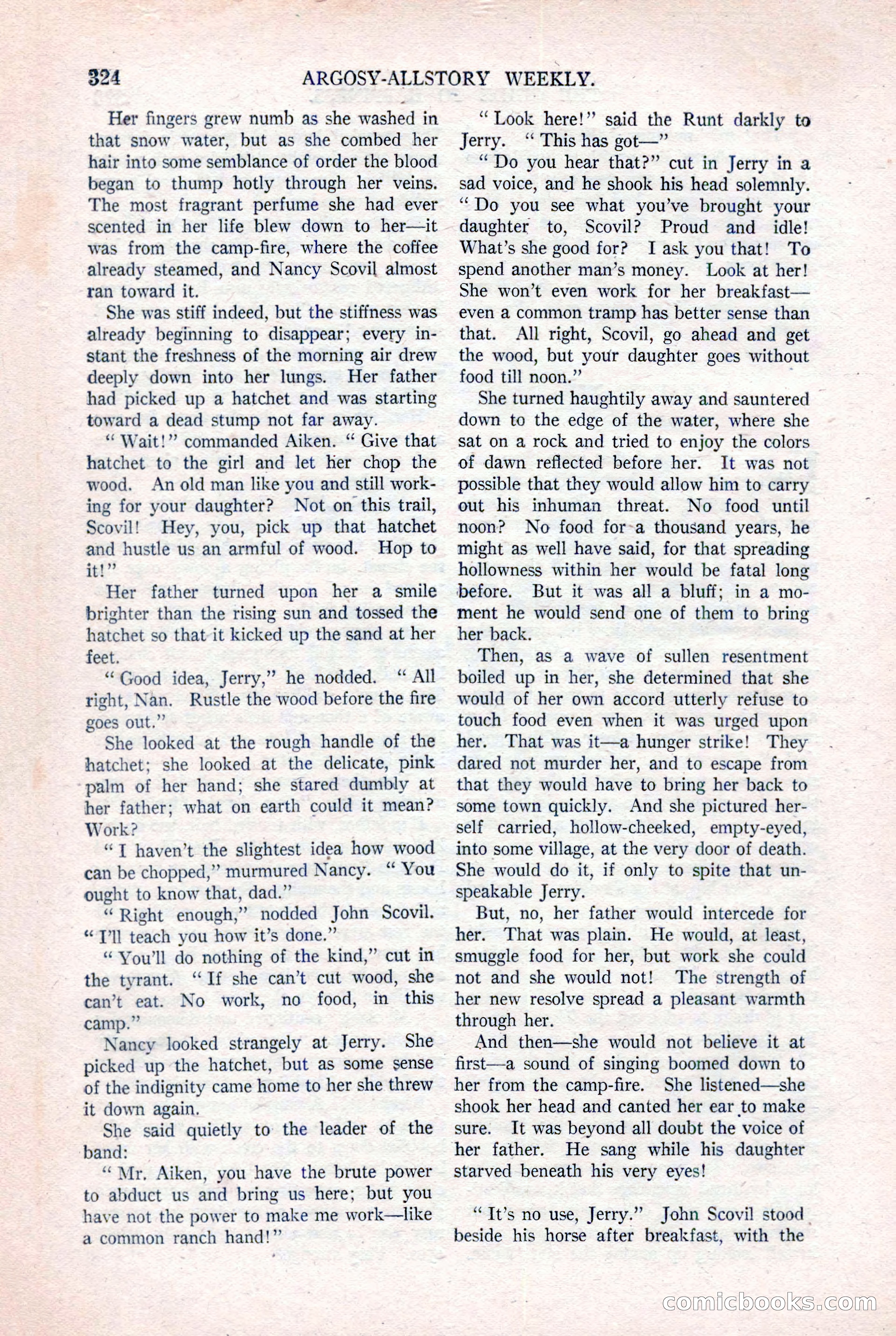 Argosy All-Story Weekly, August 20, 1921 — page 46 of 160