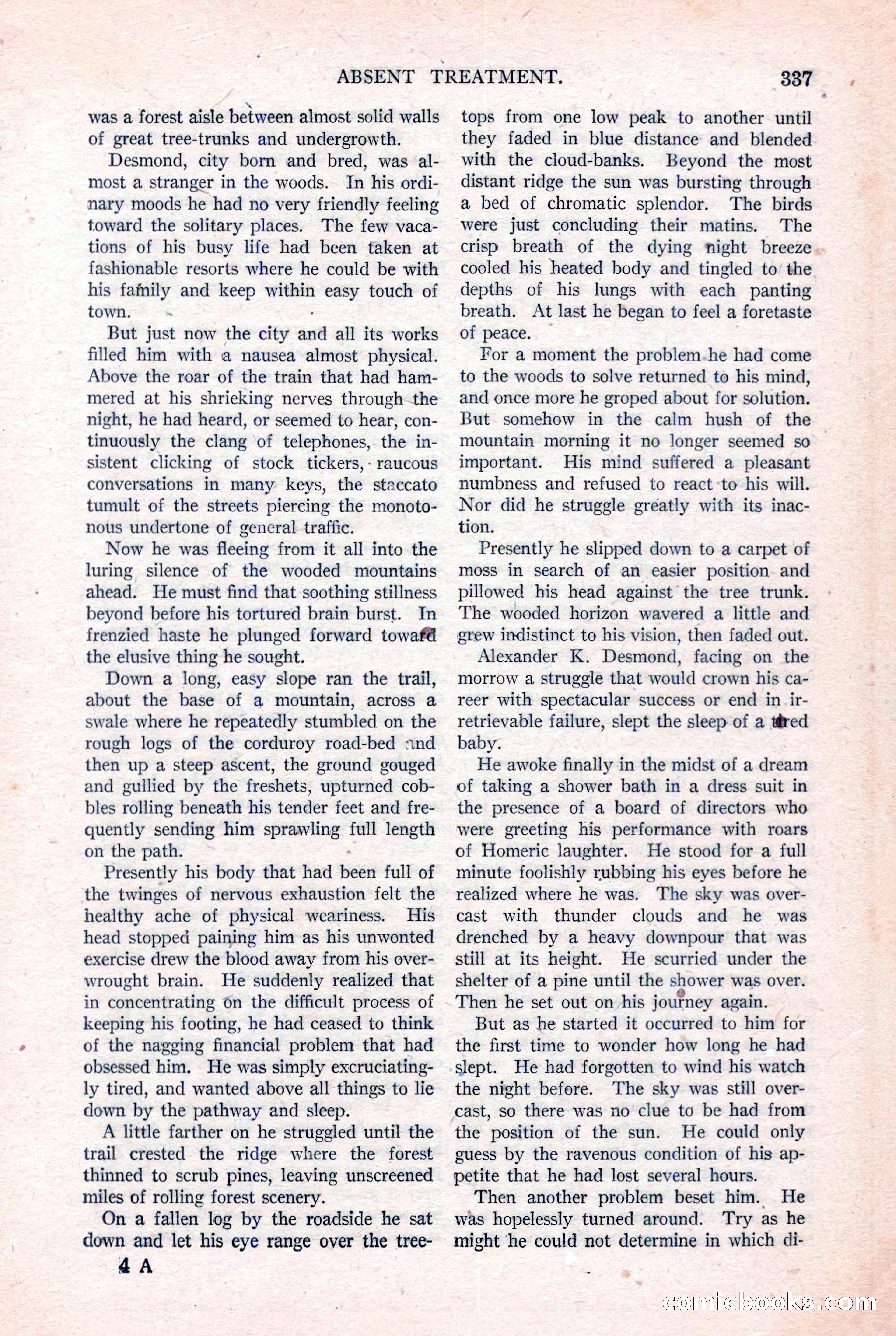 Argosy All-Story Weekly, August 20, 1921 — page 59 of 160