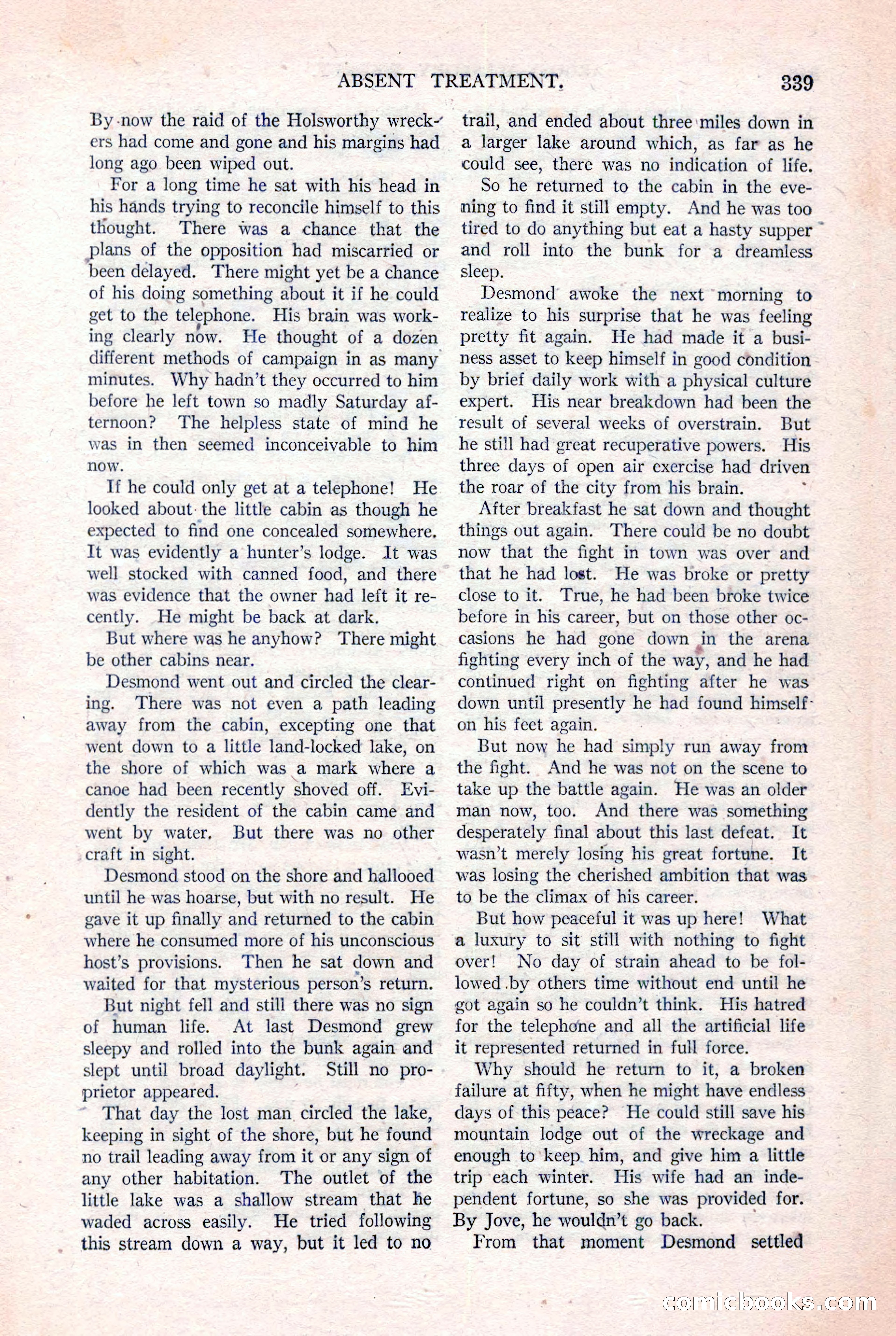 Argosy All-Story Weekly, August 20, 1921 — page 61 of 160