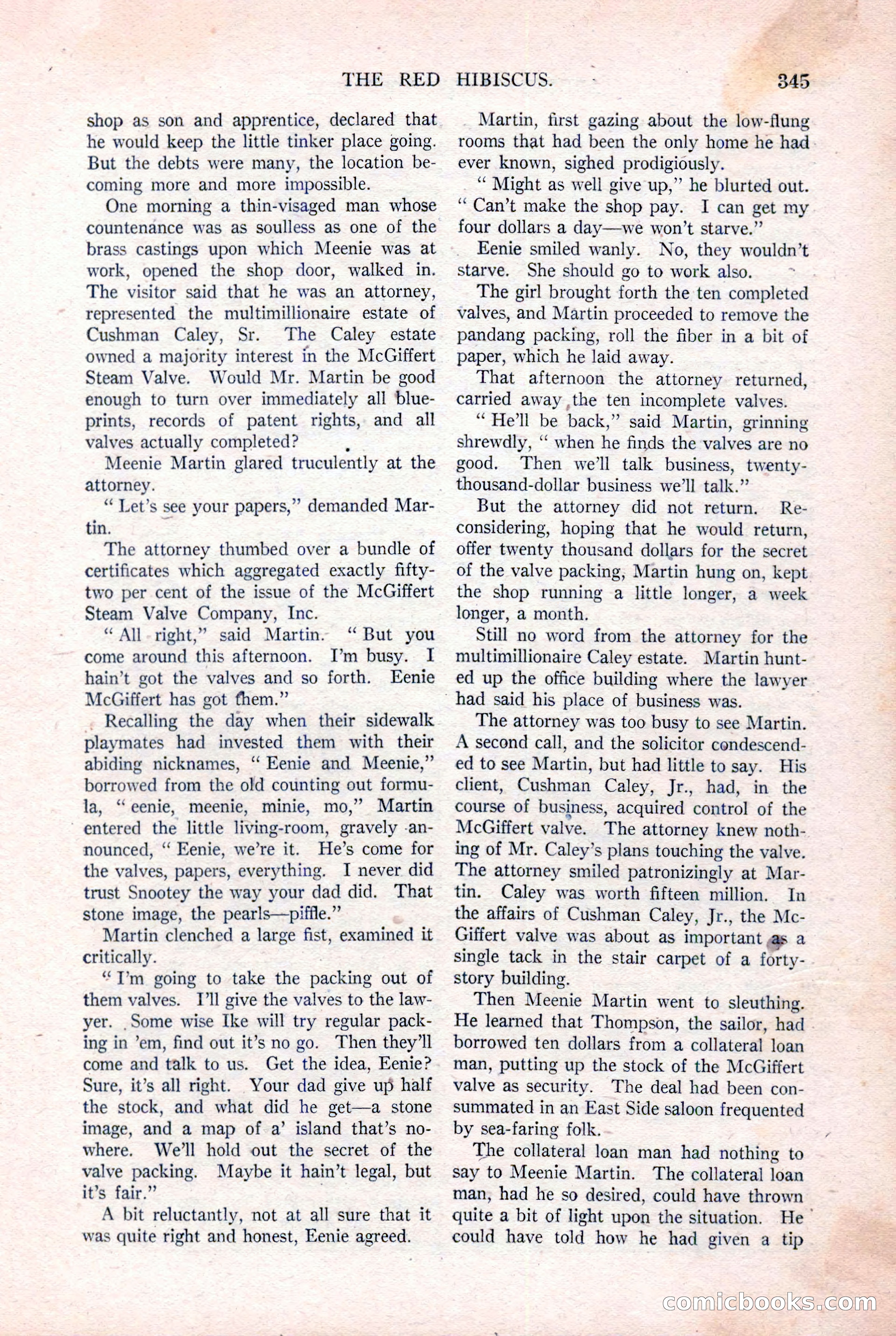 Argosy All-Story Weekly, August 20, 1921 — page 67 of 160