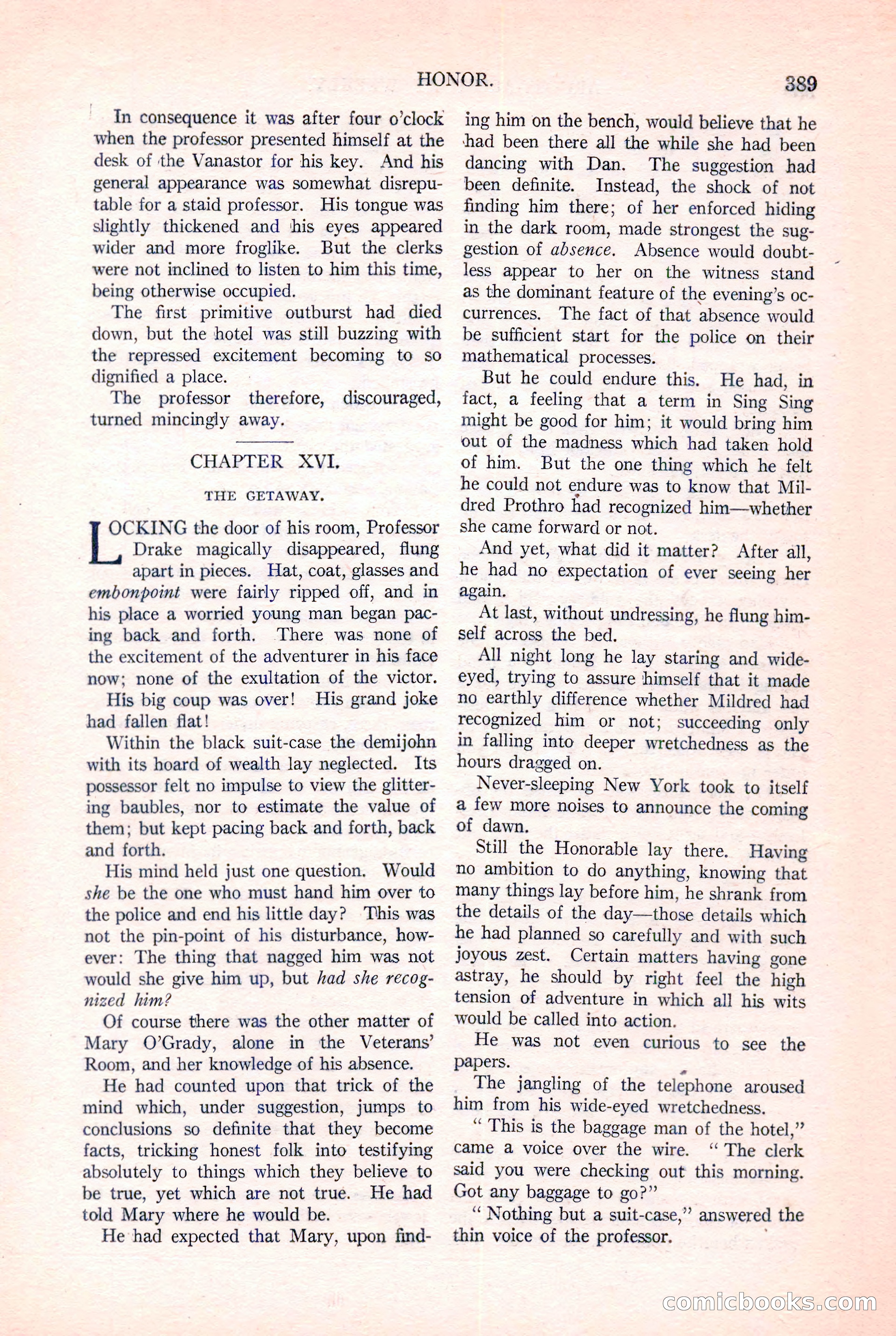 Argosy All-Story Weekly, August 20, 1921 — page 111 of 160