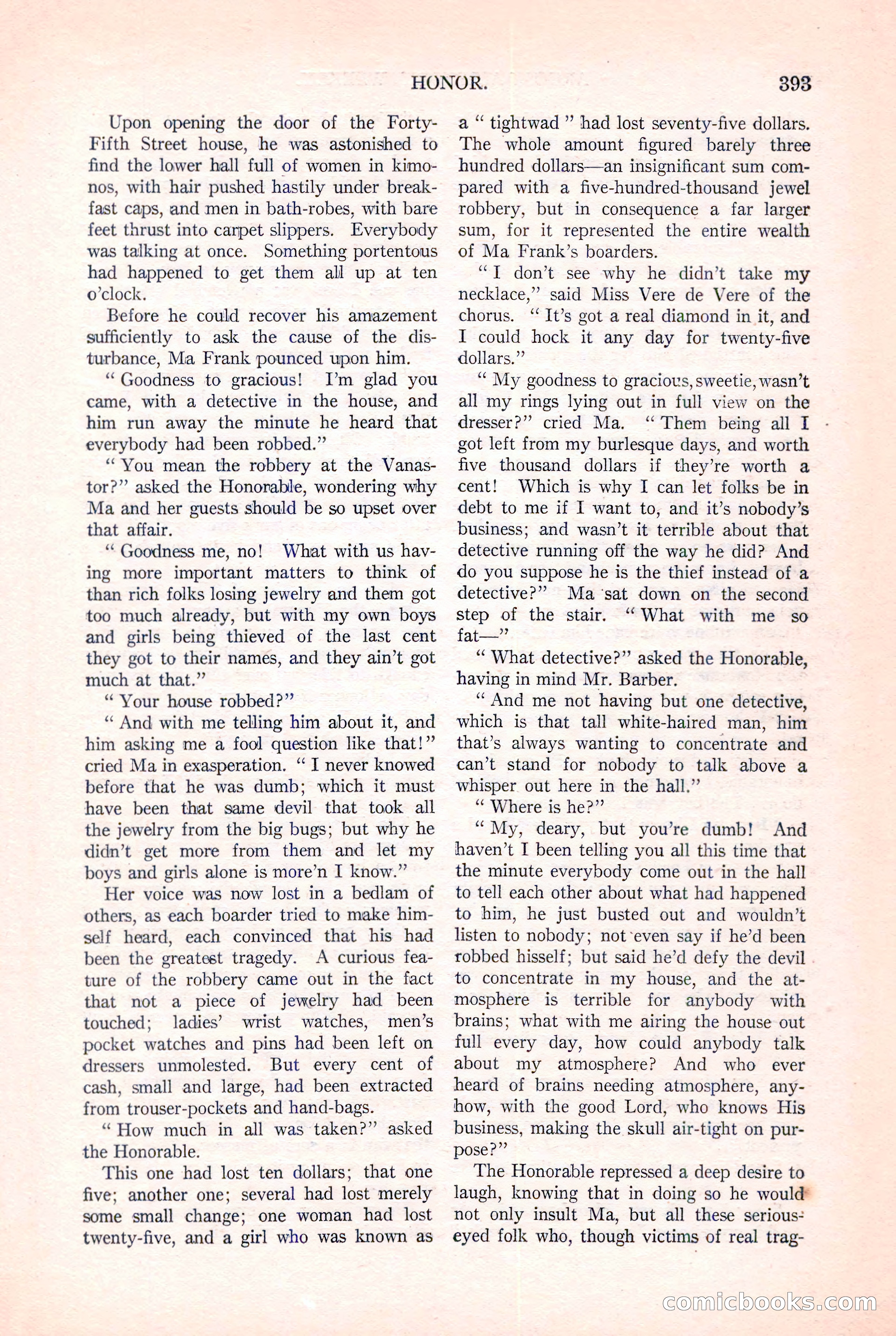 Argosy All-Story Weekly, August 20, 1921 — page 115 of 160