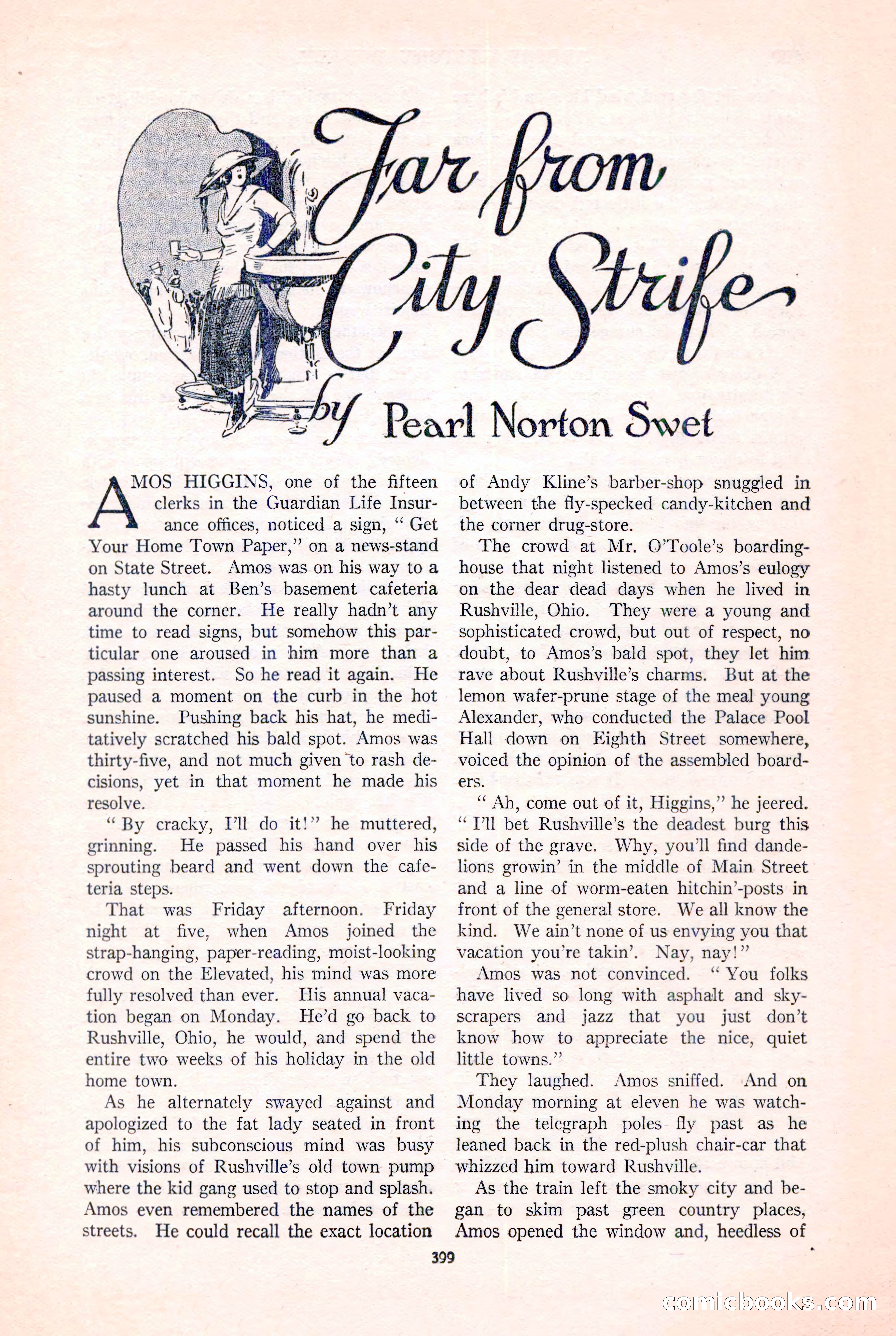 Argosy All-Story Weekly, August 20, 1921 — page 121 of 160