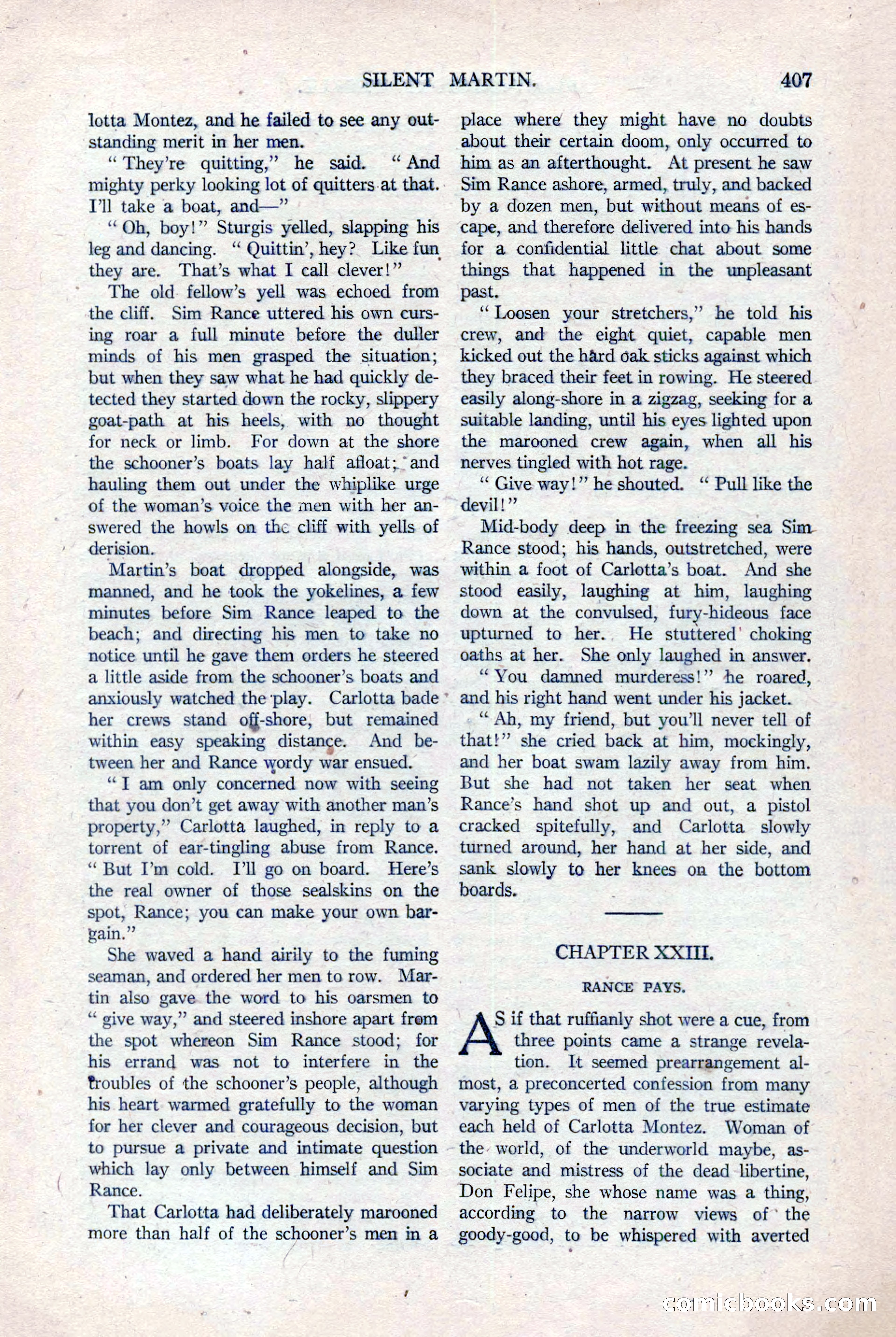 Argosy All-Story Weekly, August 20, 1921 — page 129 of 160