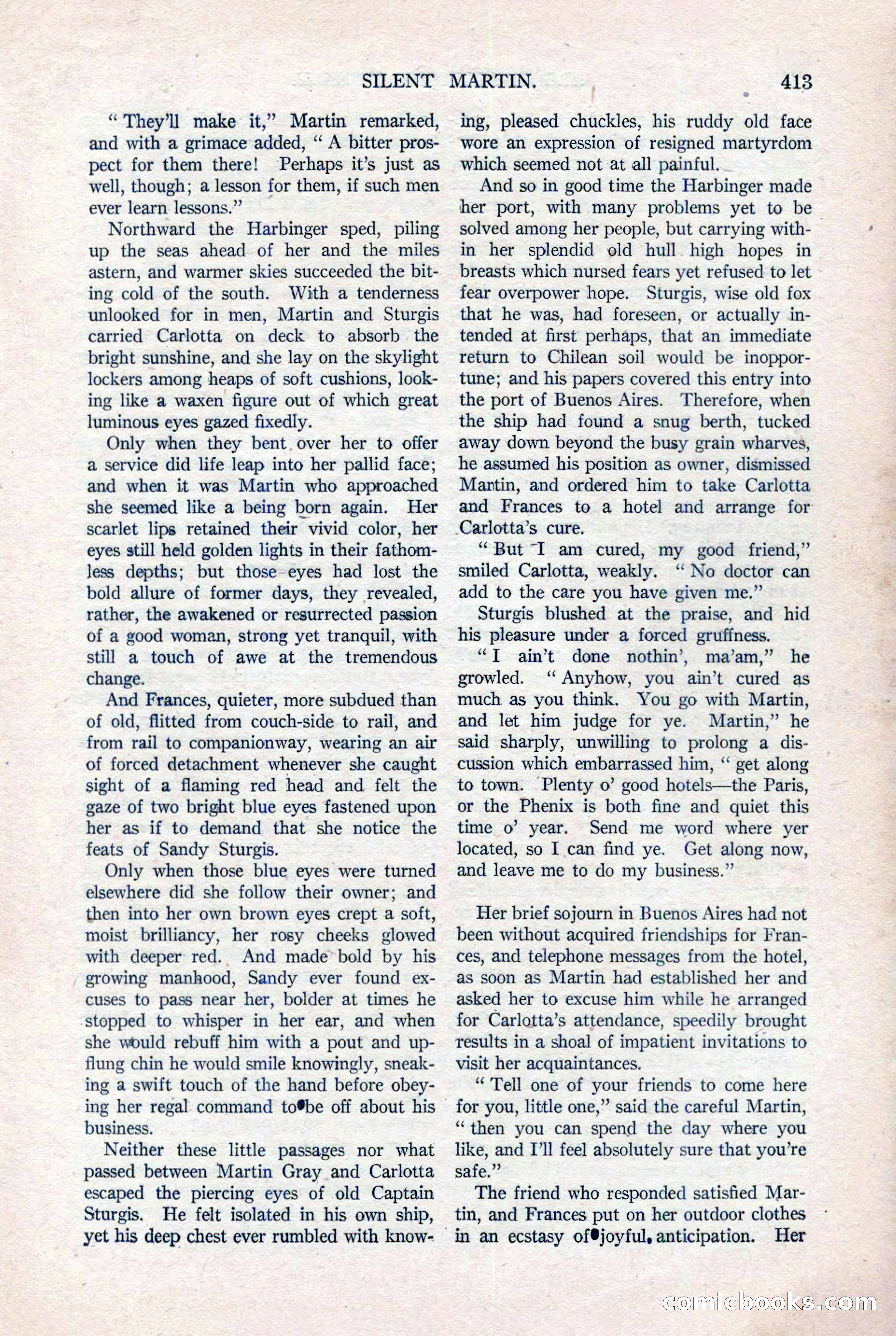 Argosy All-Story Weekly, August 20, 1921 — page 135 of 160