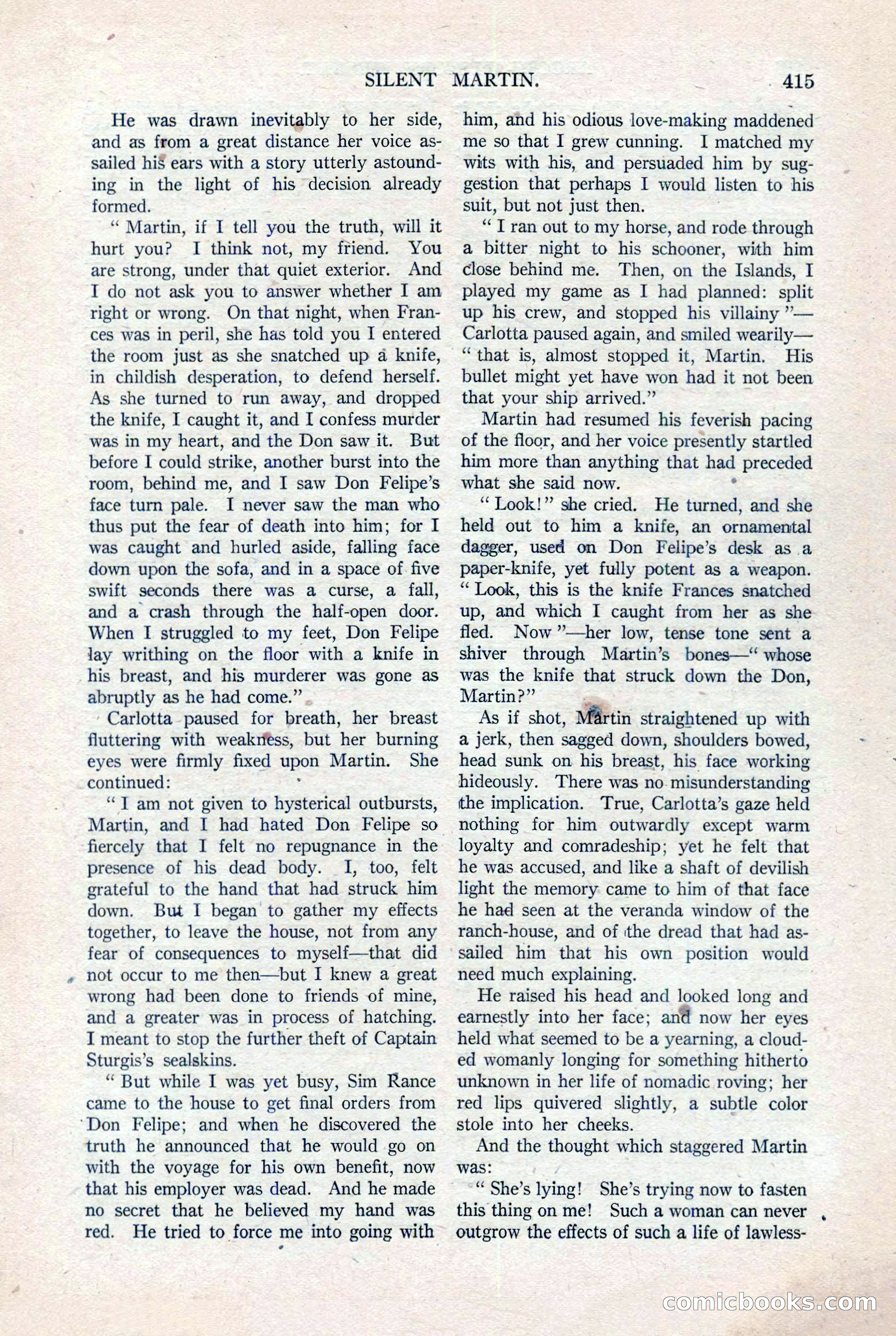 Argosy All-Story Weekly, August 20, 1921 — page 137 of 160