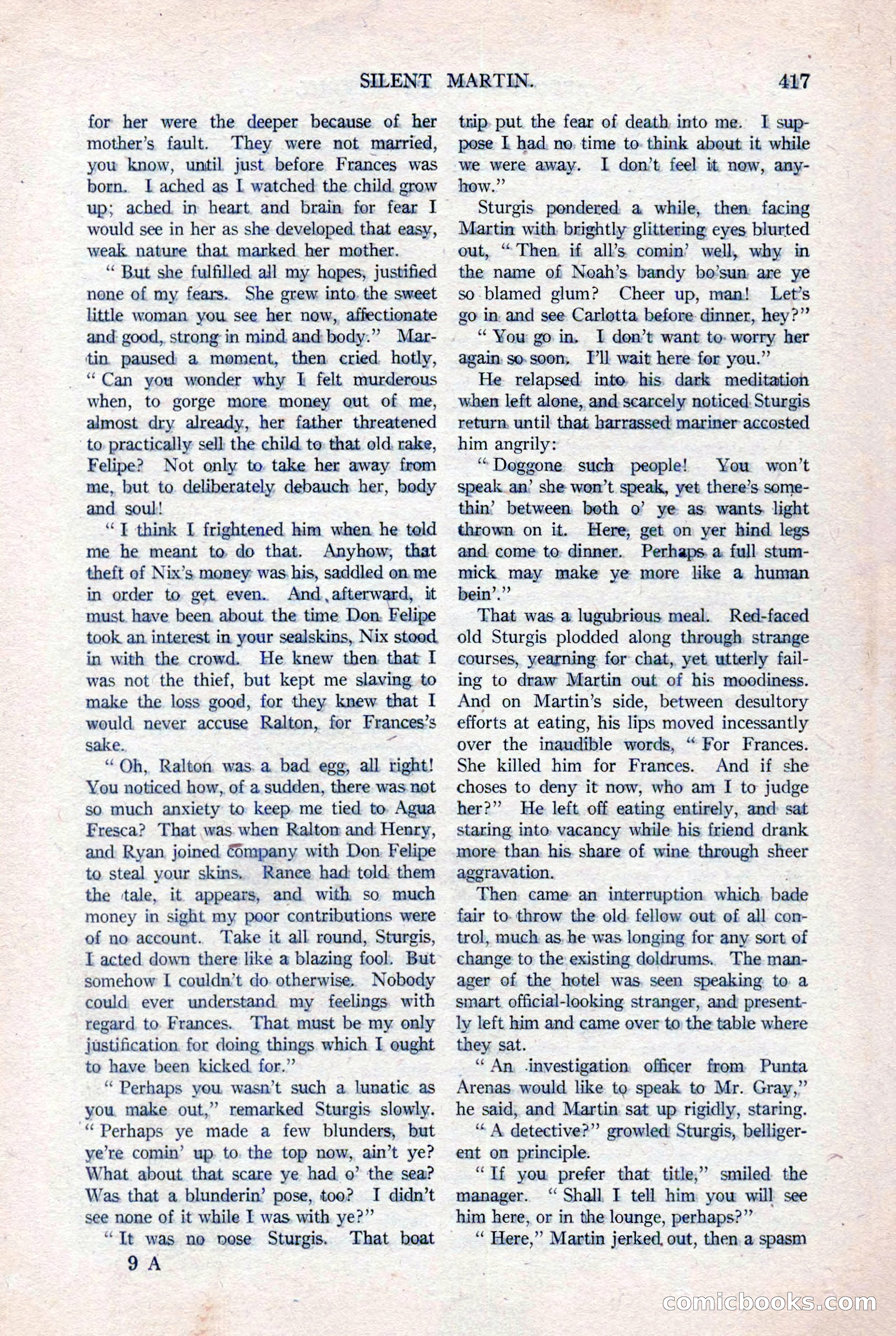 Argosy All-Story Weekly, August 20, 1921 — page 139 of 160