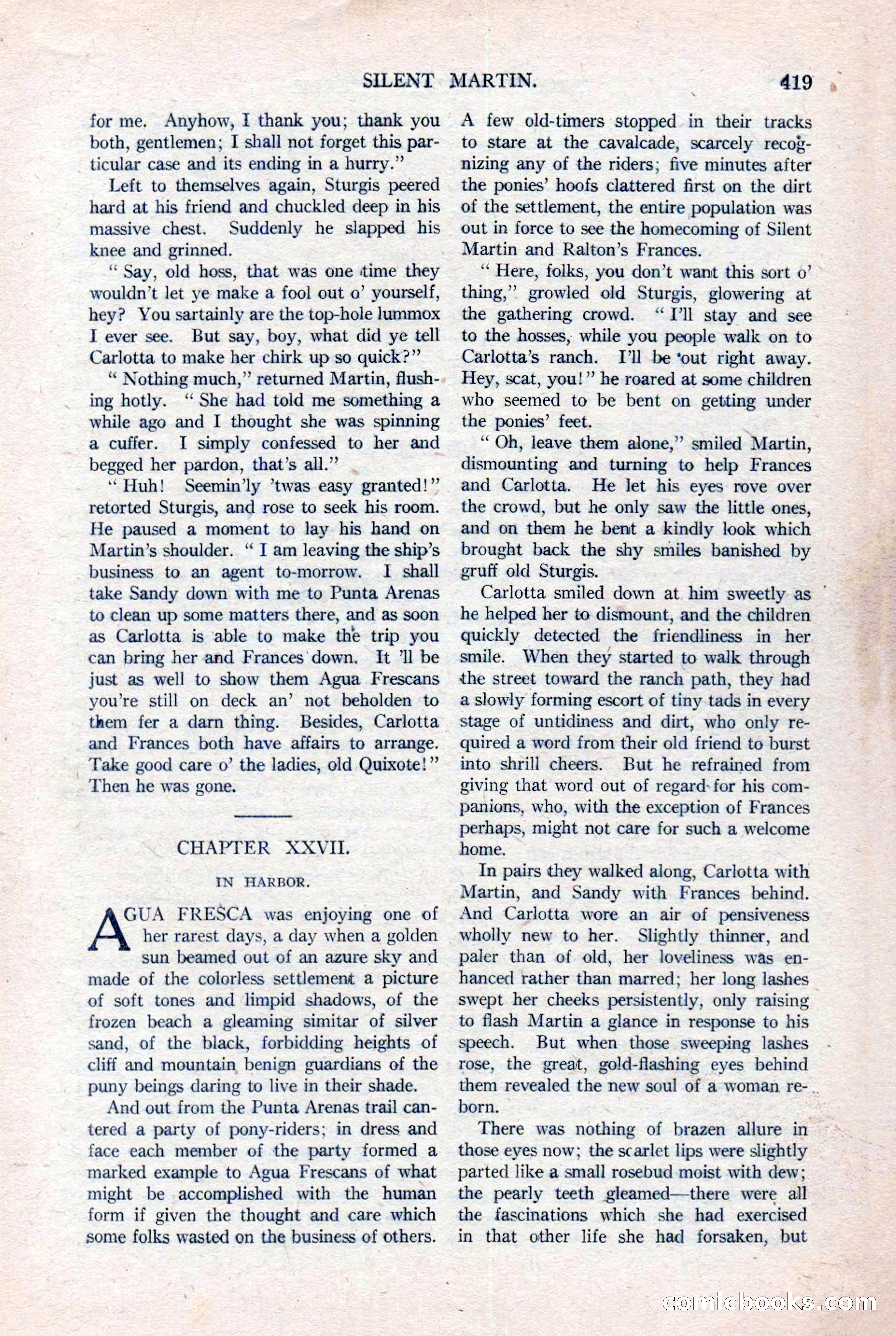 Argosy All-Story Weekly, August 20, 1921 — page 141 of 160