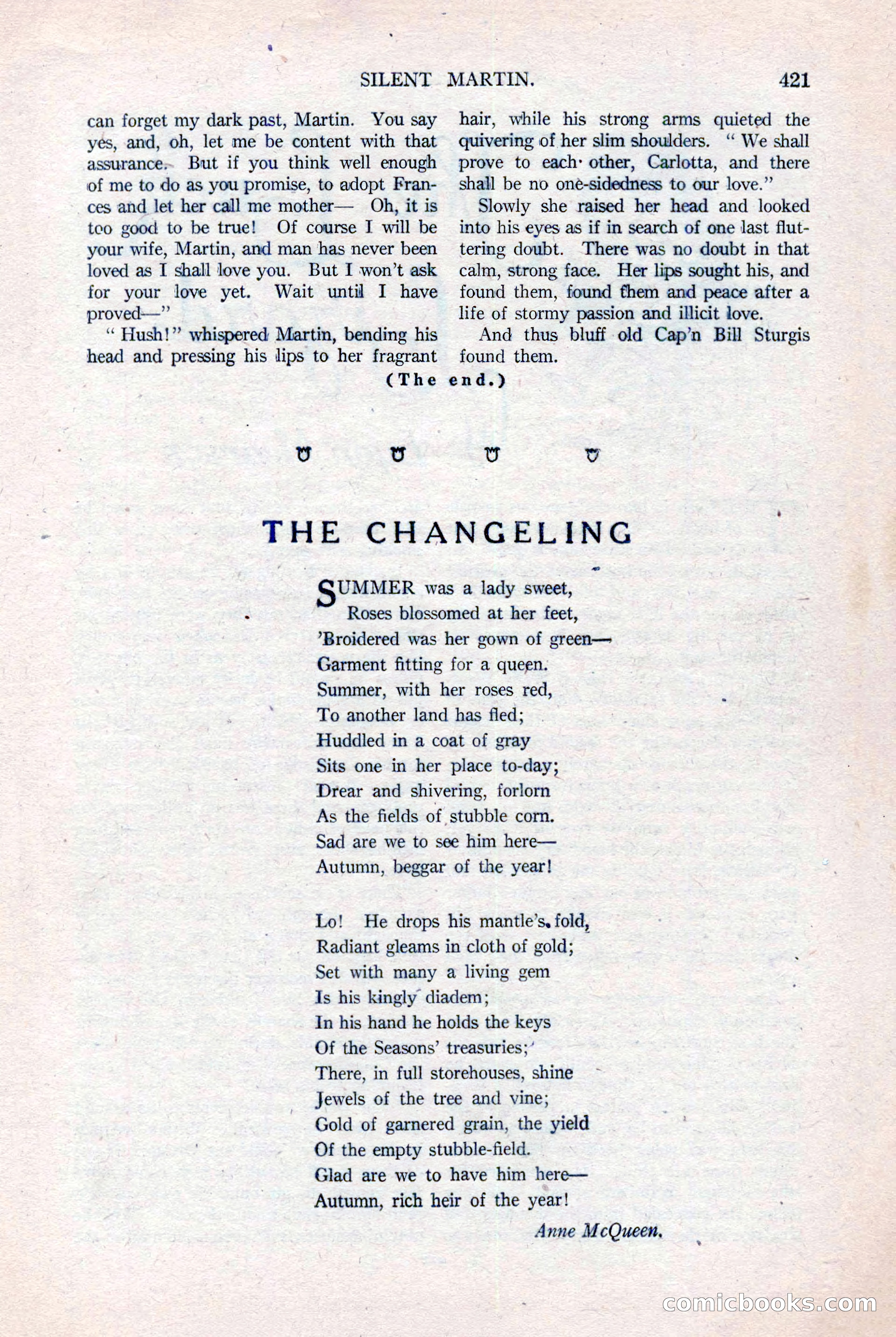 Argosy All-Story Weekly, August 20, 1921 — page 143 of 160