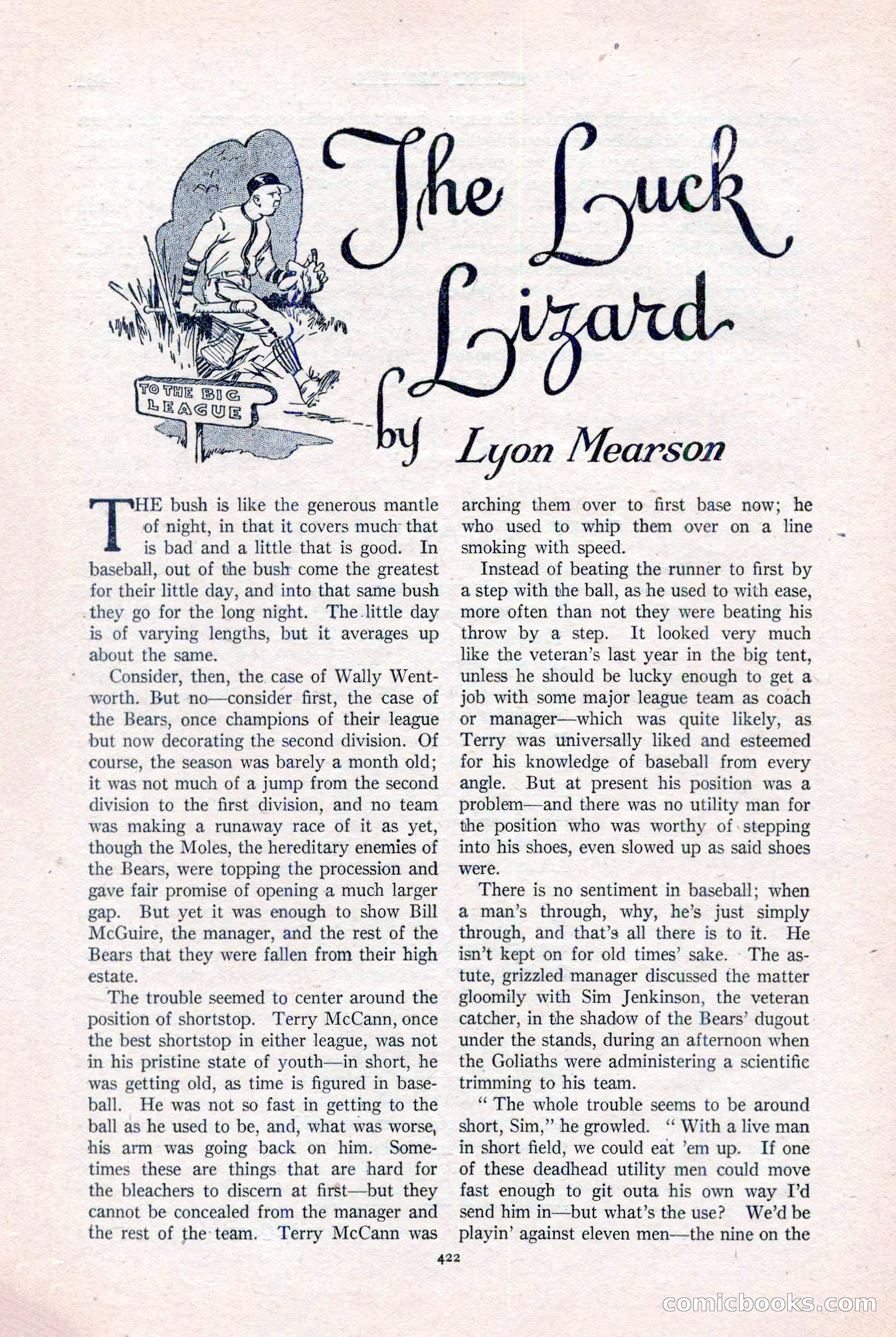 Argosy All-Story Weekly, August 20, 1921 — page 144 of 160