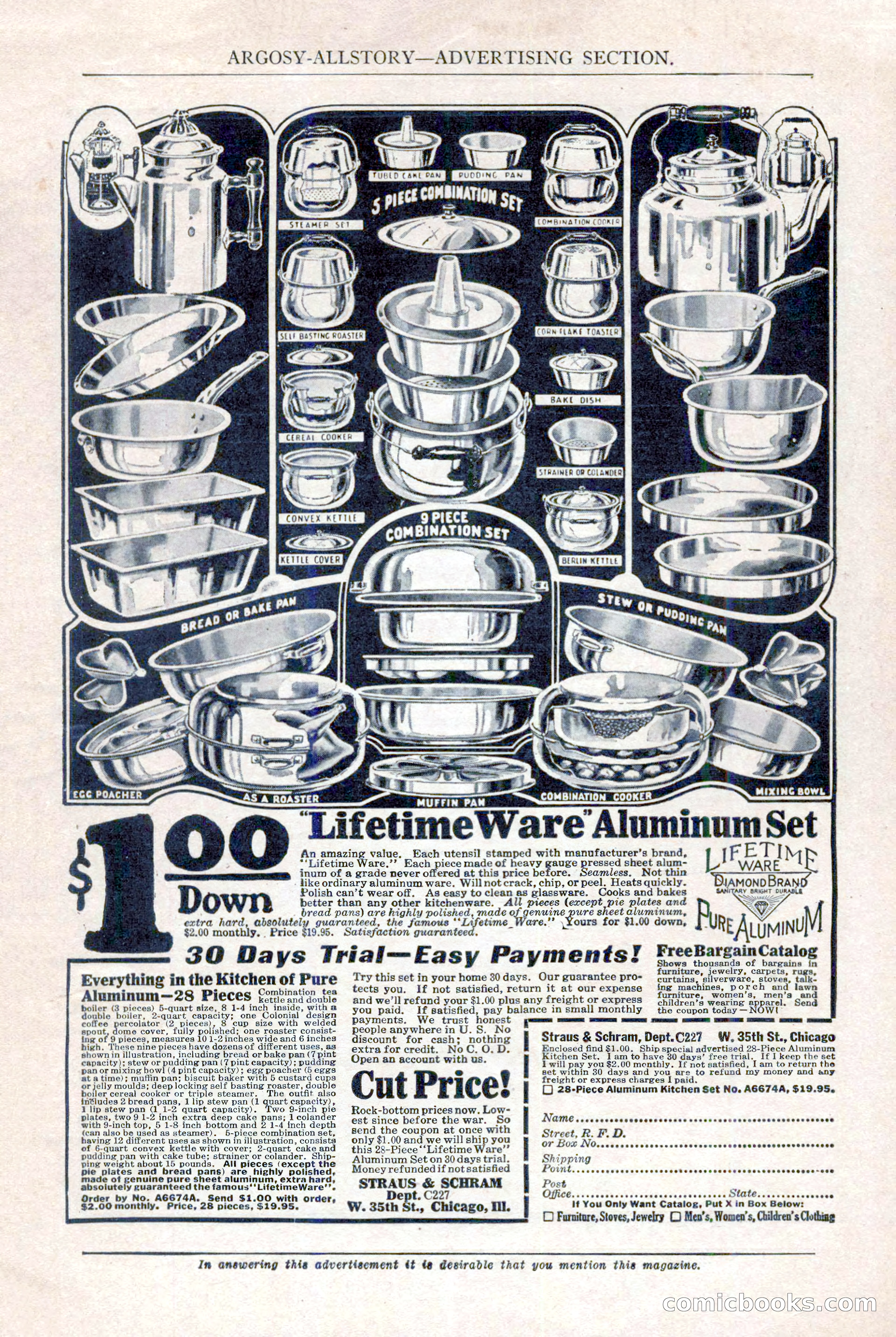 Argosy All-Story Weekly, August 20, 1921 — page 155 of 160