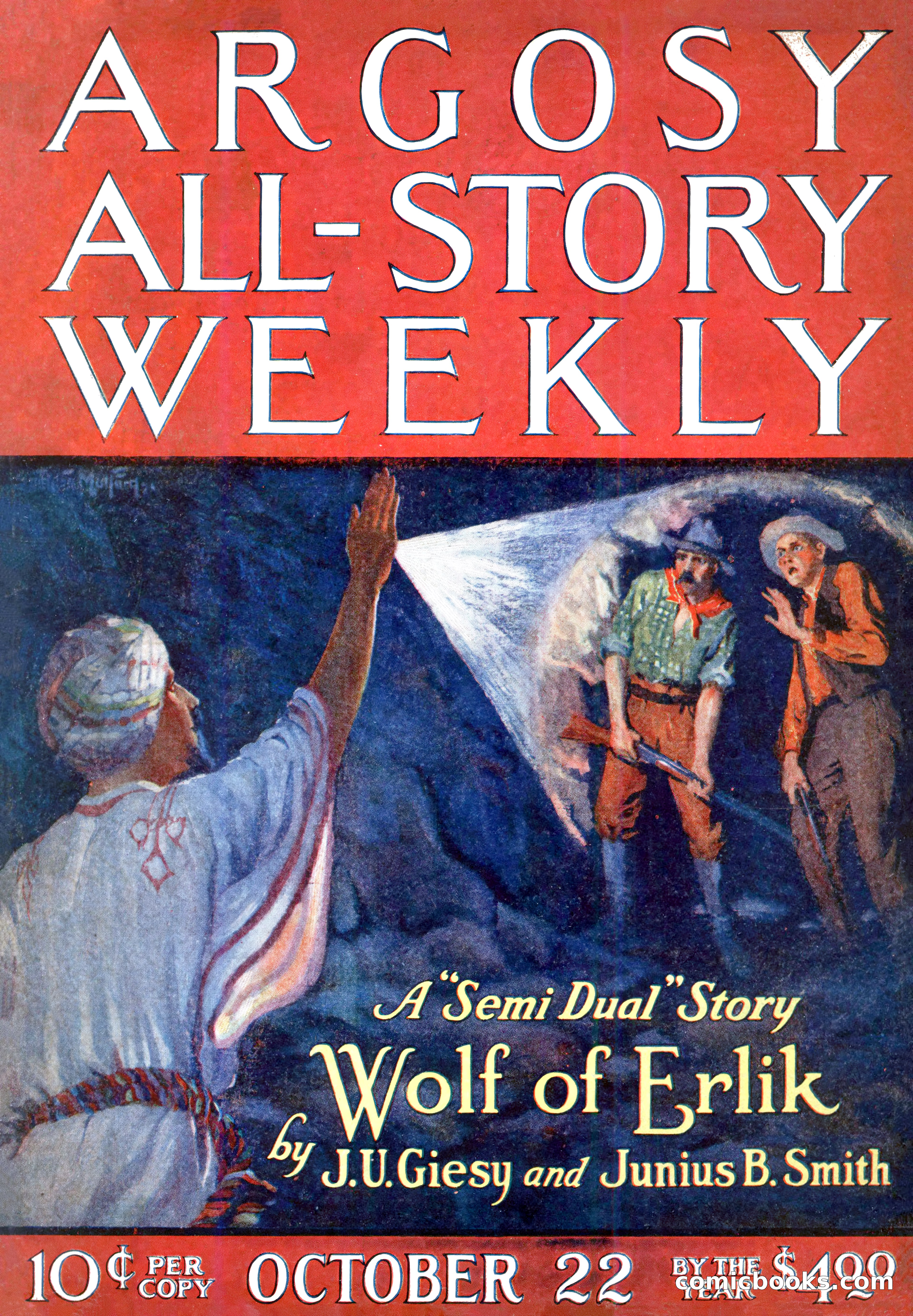 Argosy All-Story Weekly, October 22, 1921 — page 1 of 156