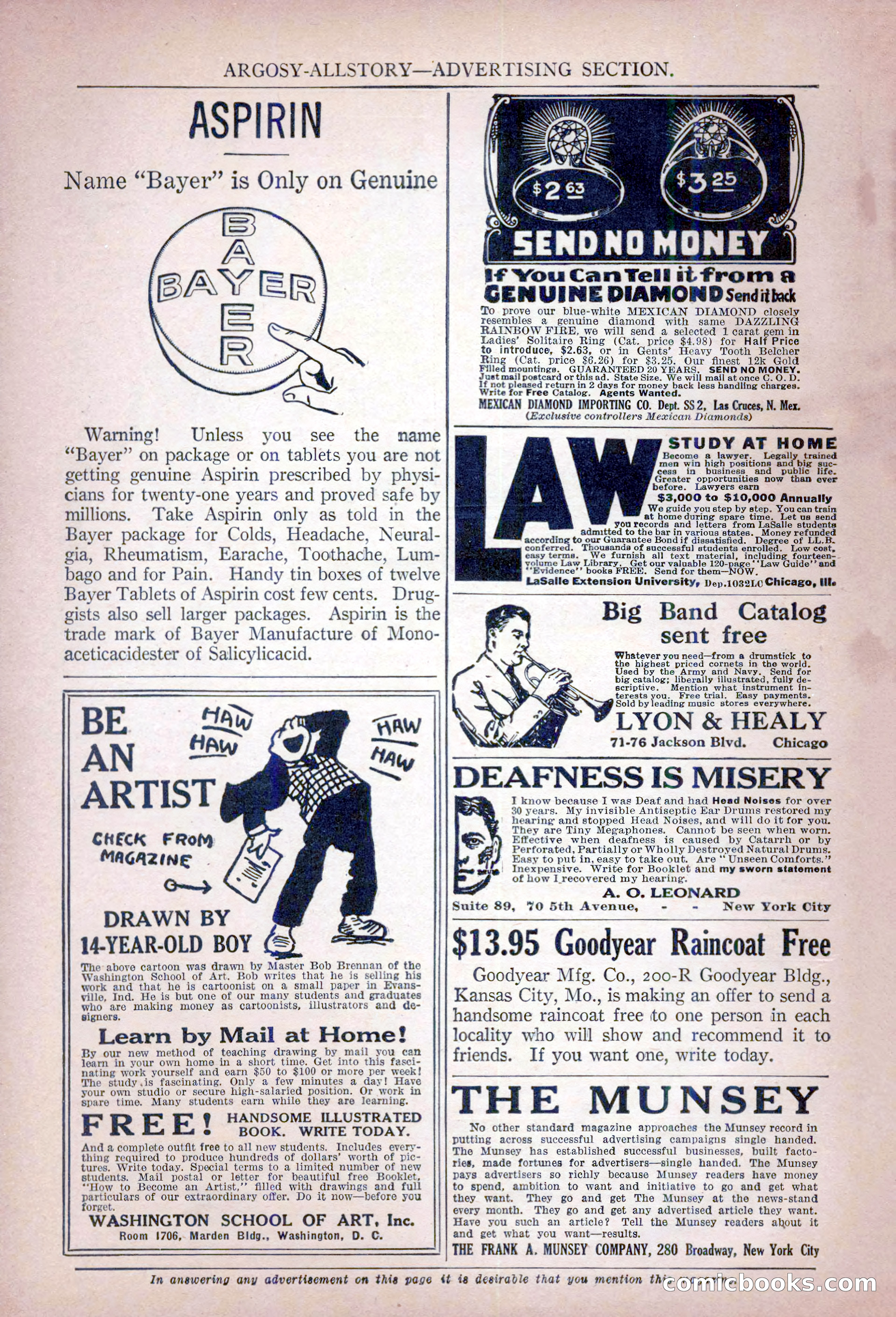 Argosy All-Story Weekly, October 22, 1921 — page 10 of 156