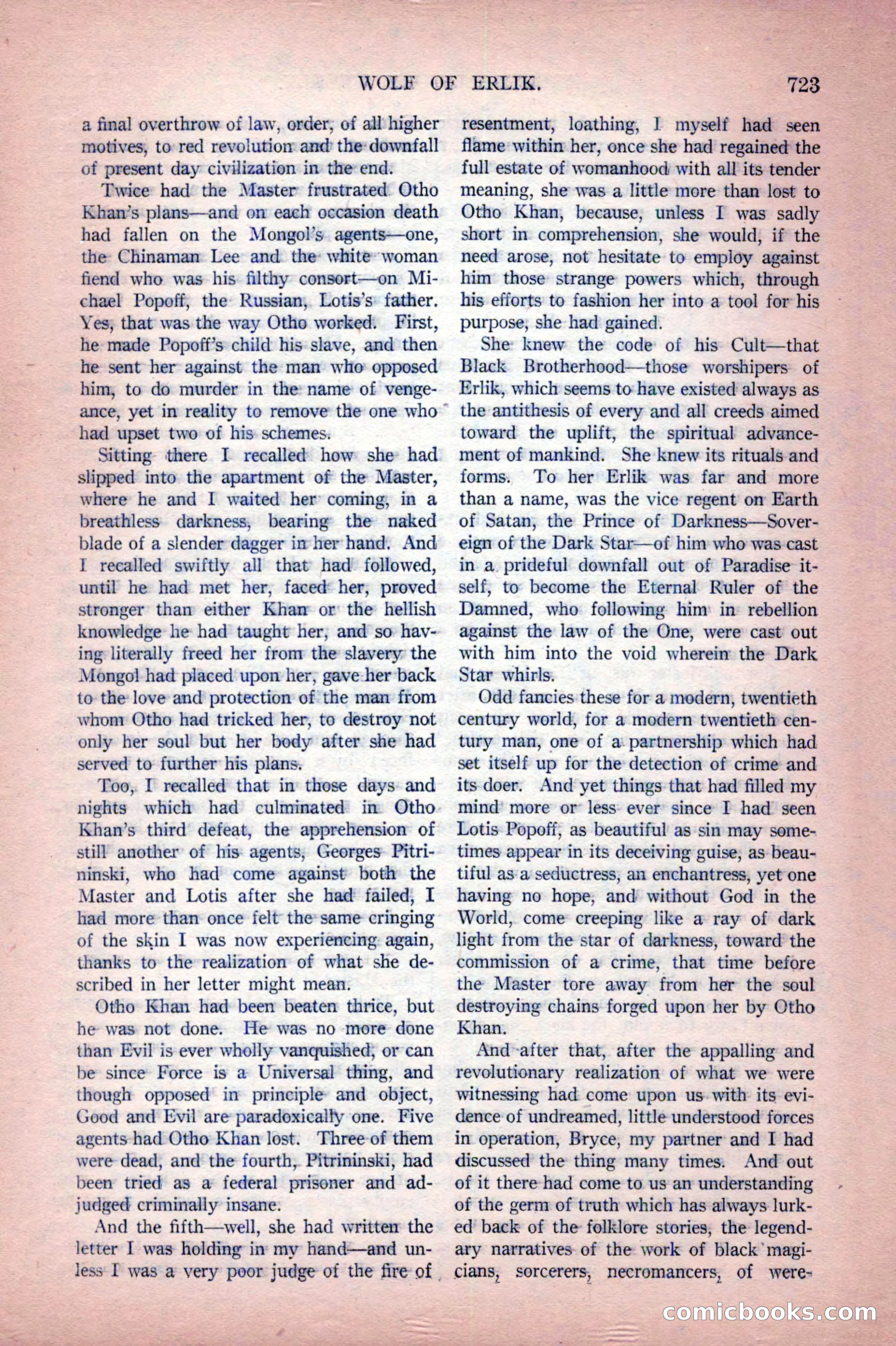Argosy All-Story Weekly, October 22, 1921 — page 13 of 156