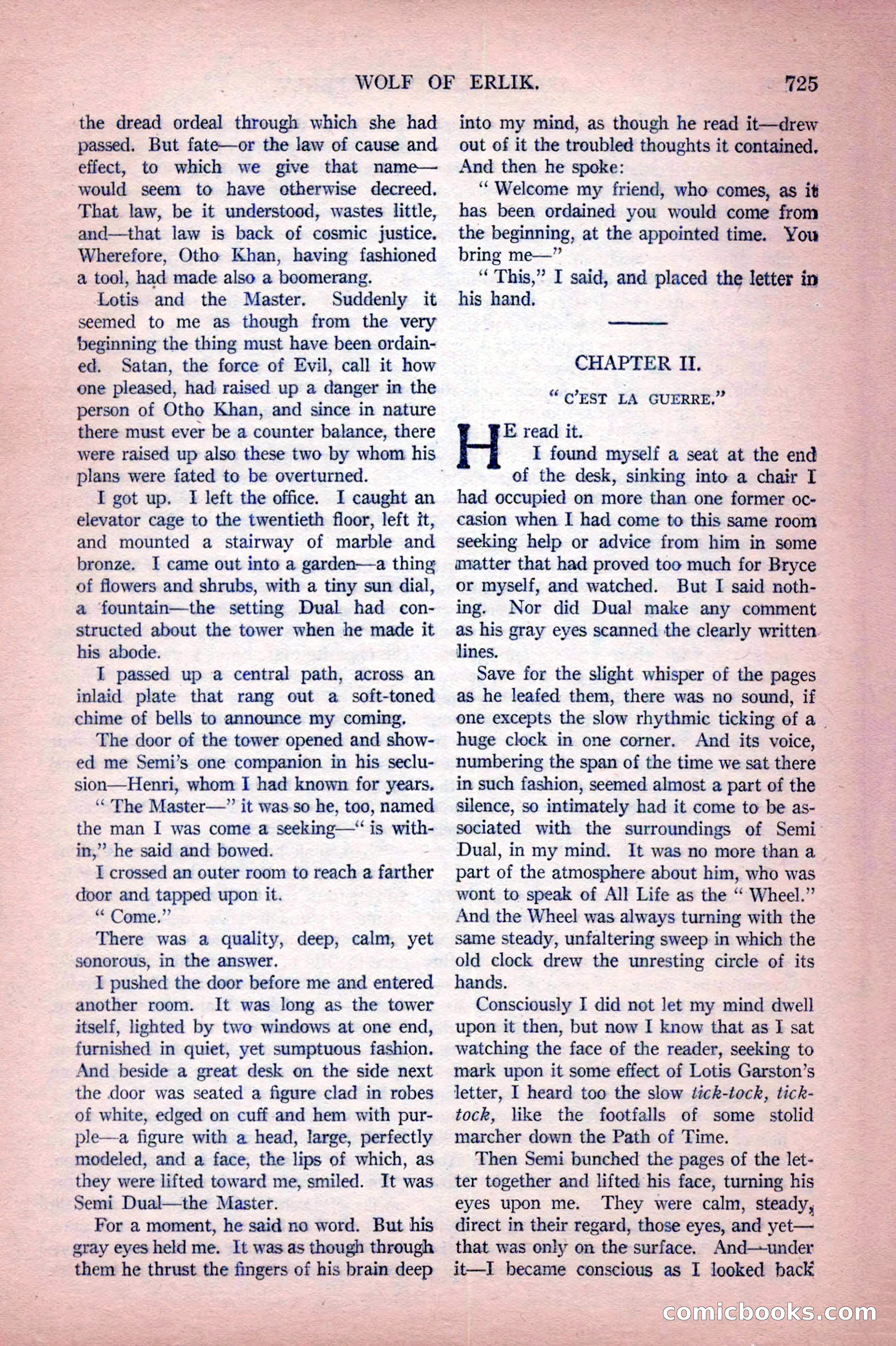 Argosy All-Story Weekly, October 22, 1921 — page 15 of 156