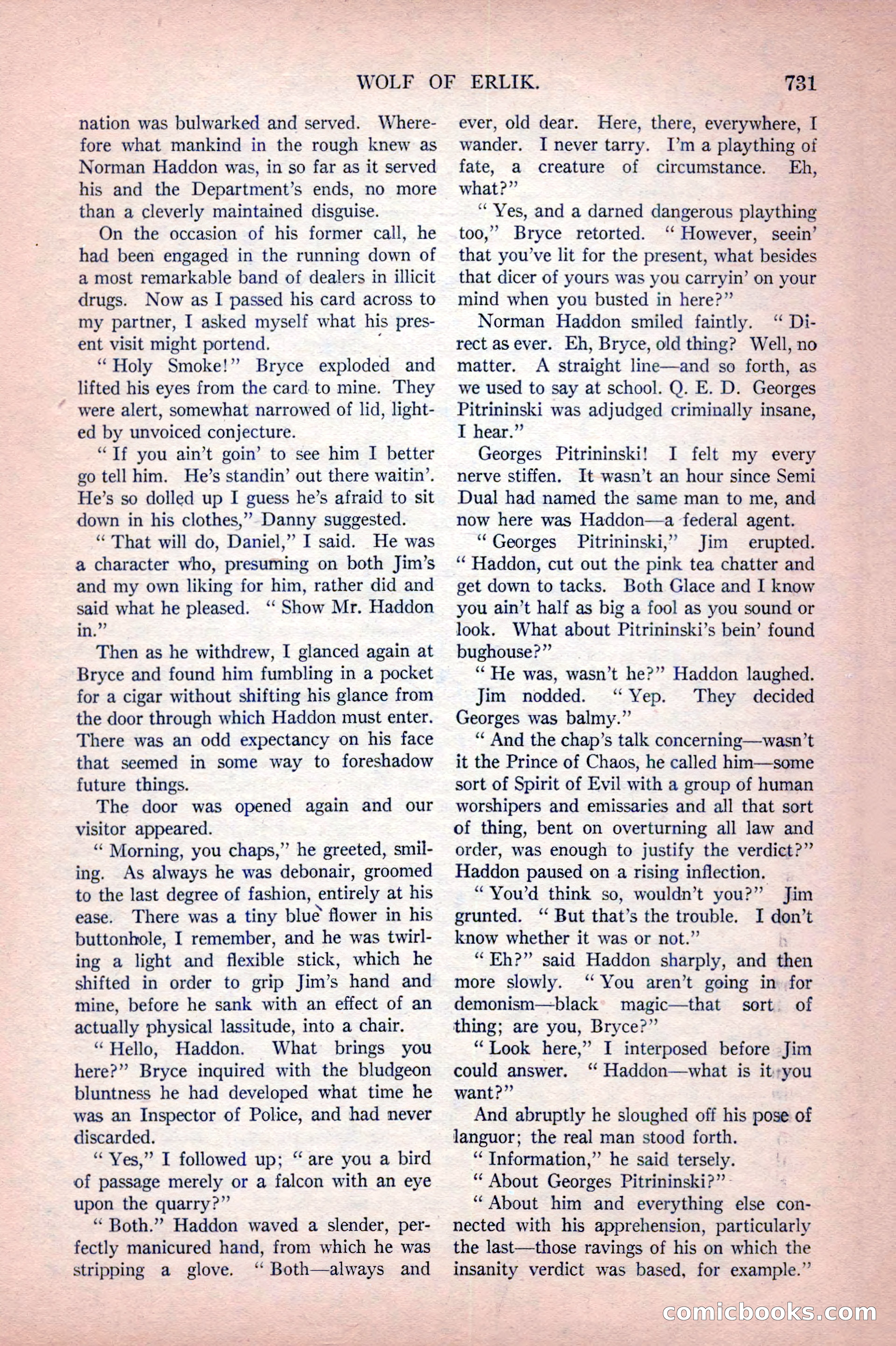Argosy All-Story Weekly, October 22, 1921 — page 21 of 156