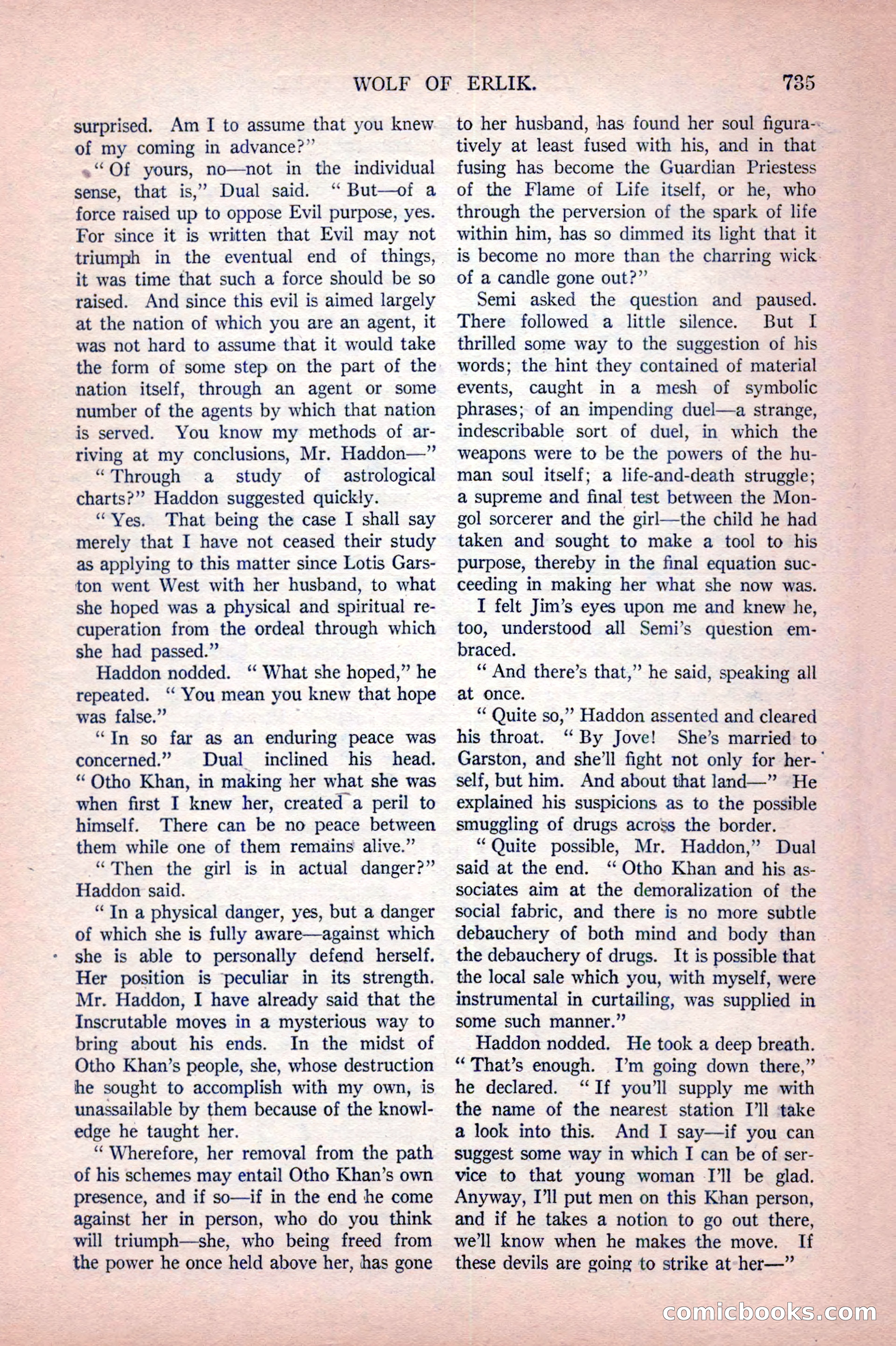 Argosy All-Story Weekly, October 22, 1921 — page 25 of 156