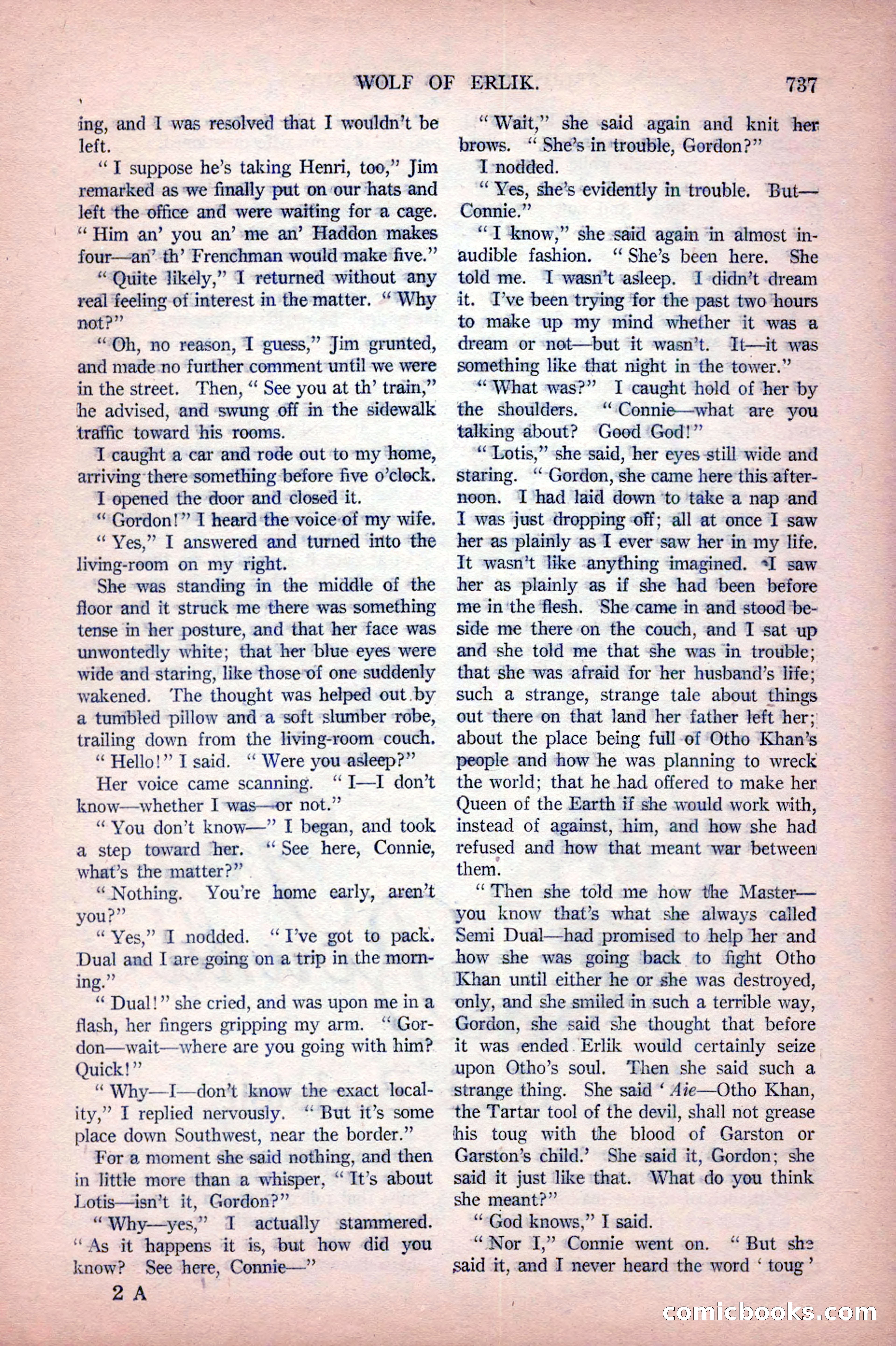 Argosy All-Story Weekly, October 22, 1921 — page 27 of 156